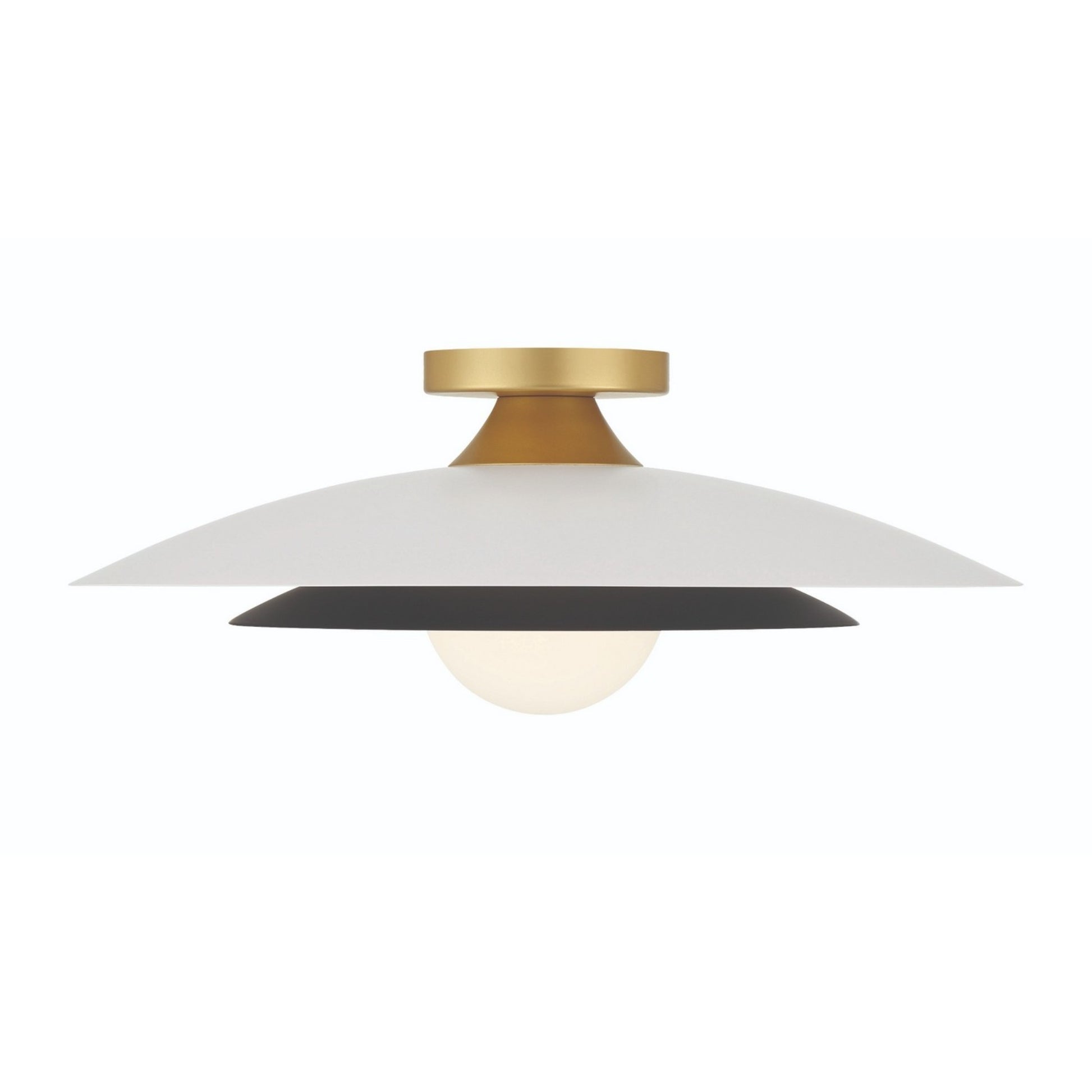 Welsh 18 in. LED Semi-flush Mount Light - Bees Lighting