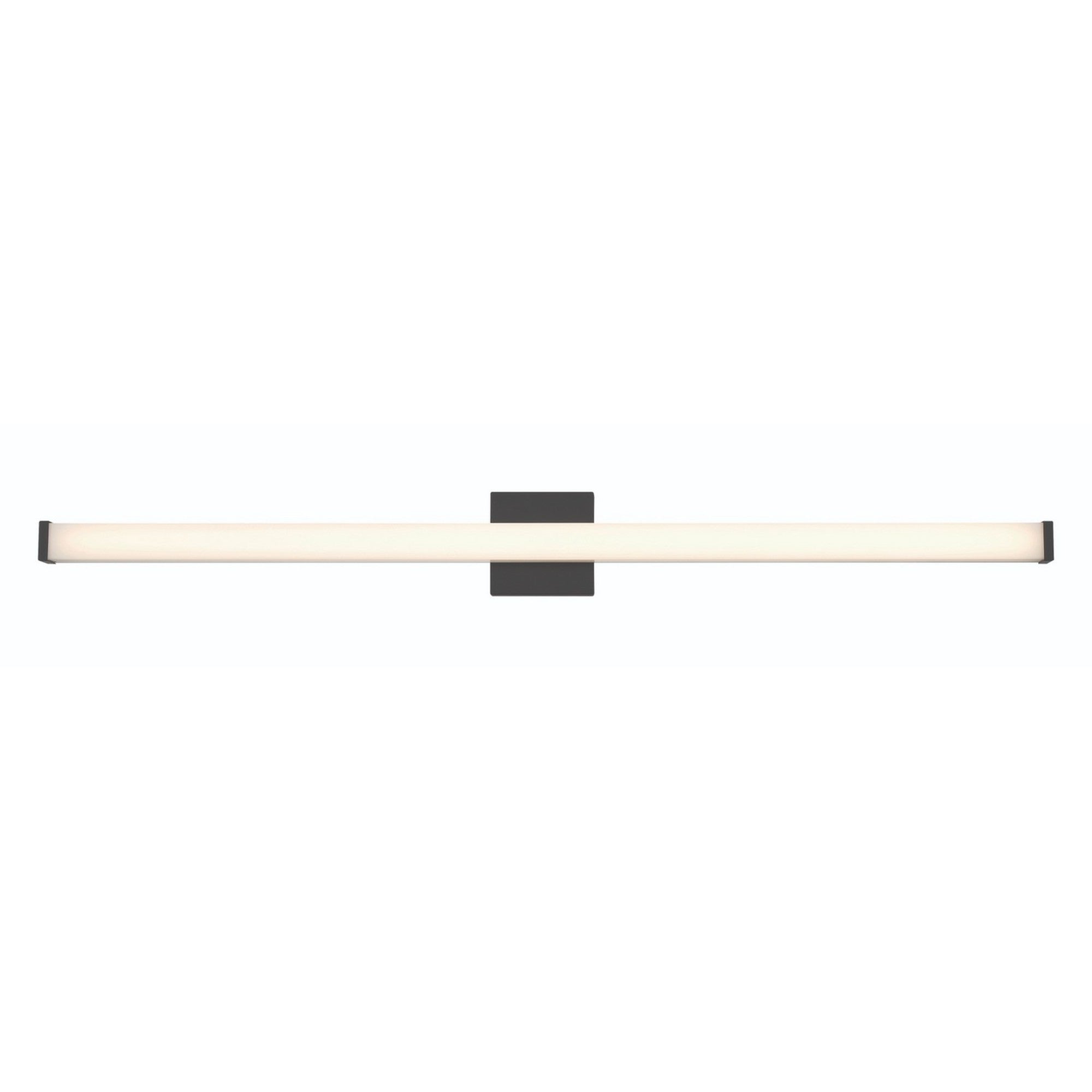 Ronning 48" LED Vanity, Black Finish - Bees Lighting