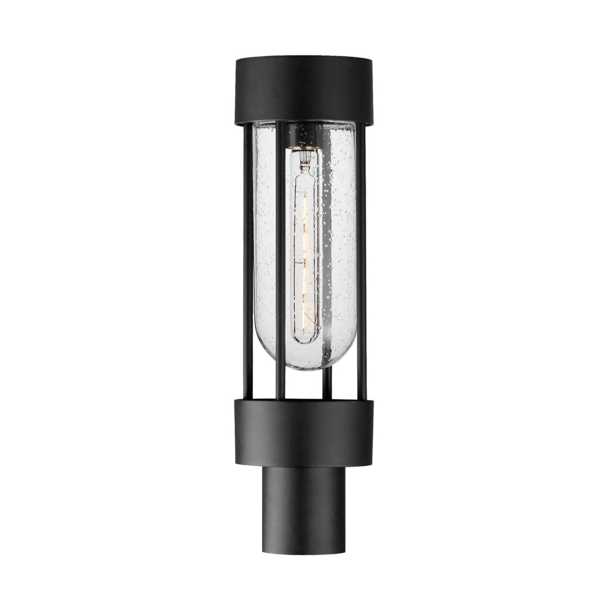 Millennial 20" Outdoor Post/Pier Mount, Black Finish - Bees Lighting