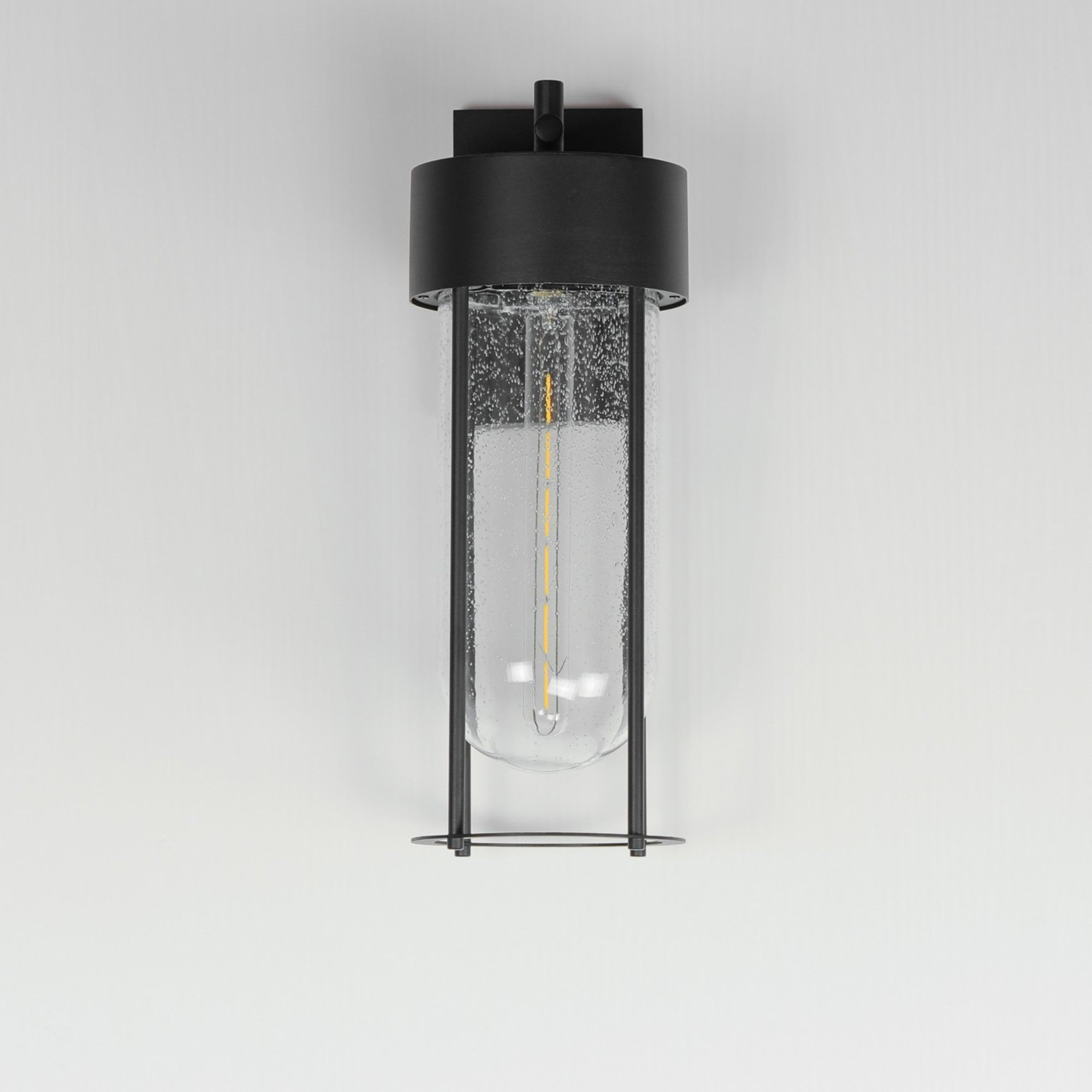 Millennial 19" Outdoor Wall Sconce, Black Finish - Bees Lighting