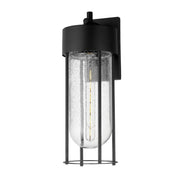 Millennial 19" Outdoor Wall Sconce, Black Finish - Bees Lighting