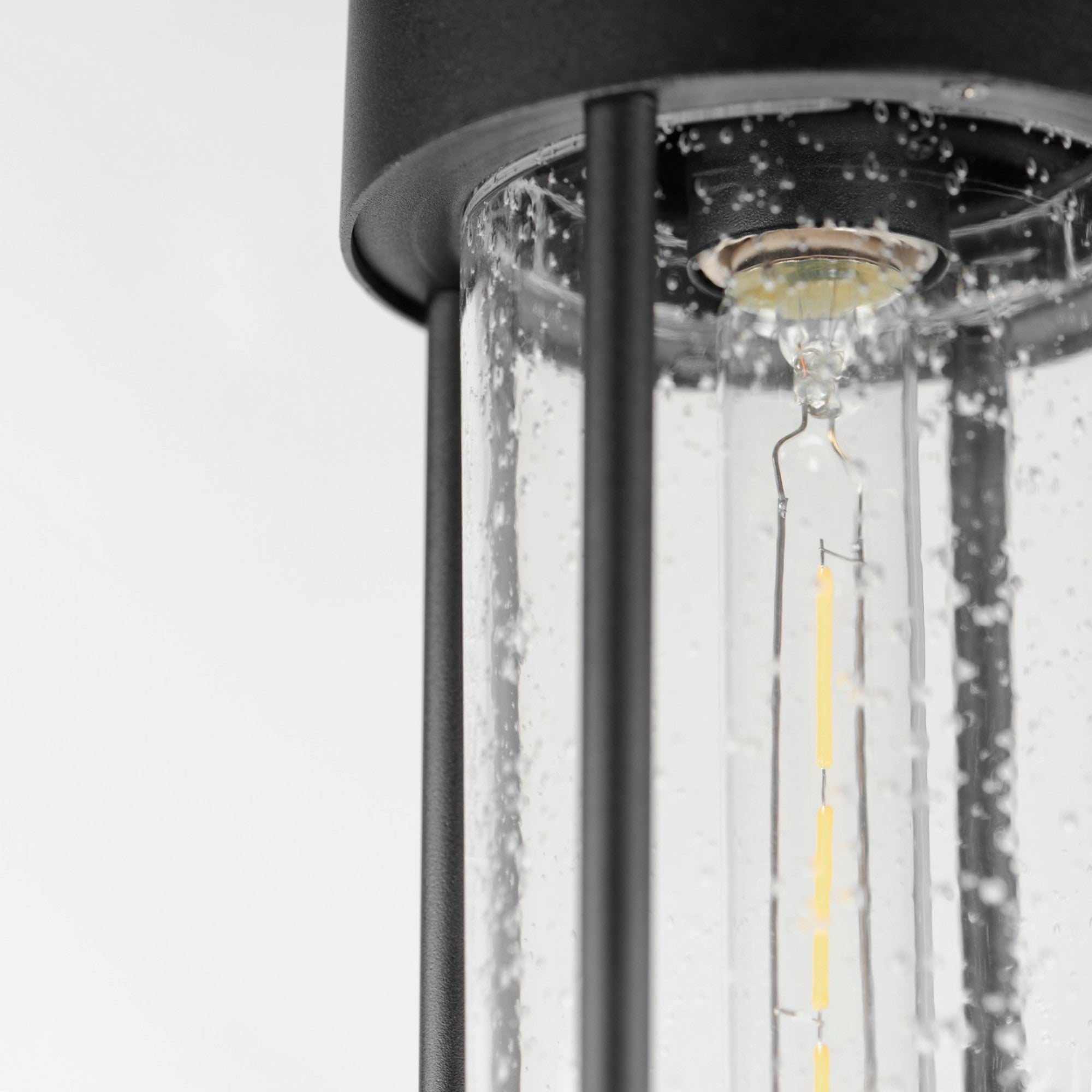 Millennial 15" Outdoor Pendant, Black Finish - Bees Lighting