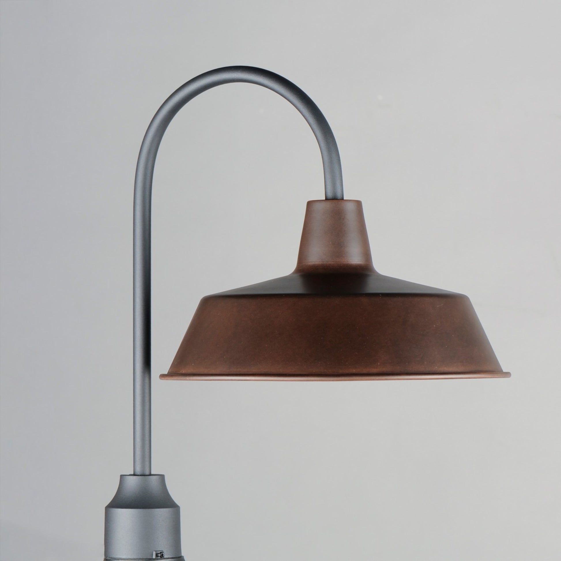 Pier M 20" Post Lantern, Empire Bronze / Black Finish - Bees Lighting