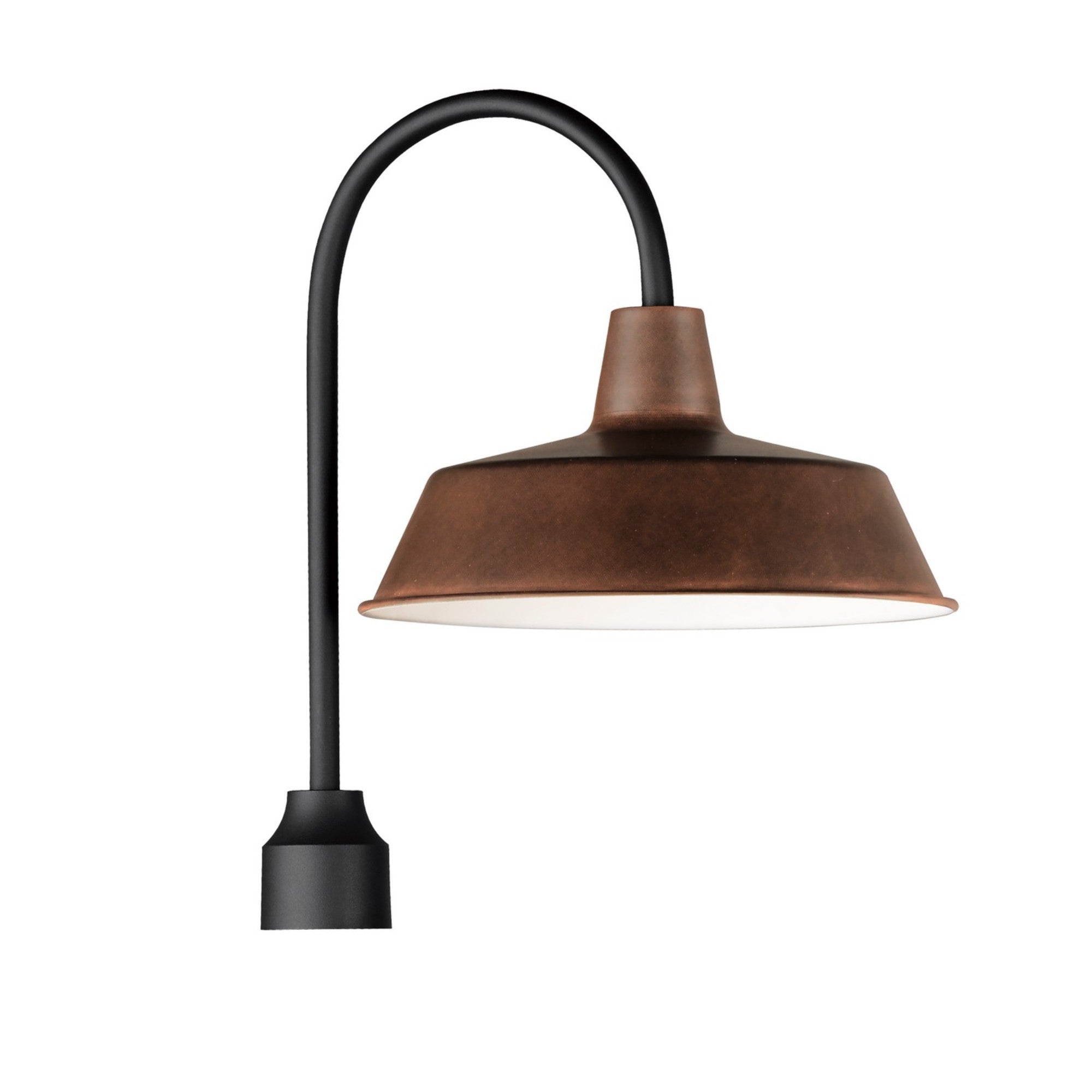 Pier M 20" Post Lantern, Empire Bronze / Black Finish - Bees Lighting