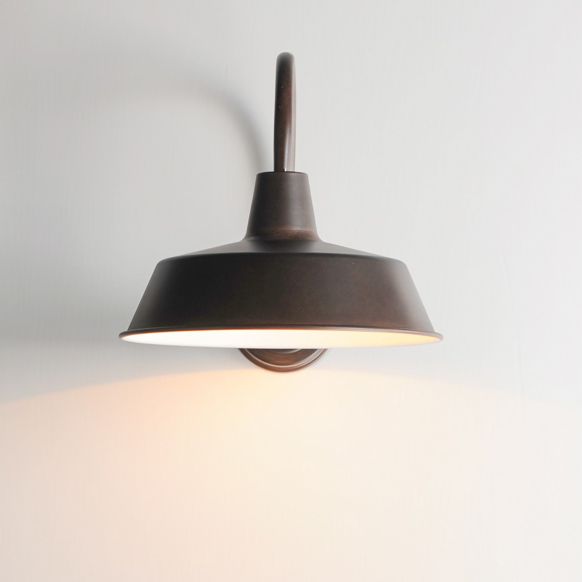 Pier M 14" Wall Sconce, Bronze Finish - Bees Lighting
