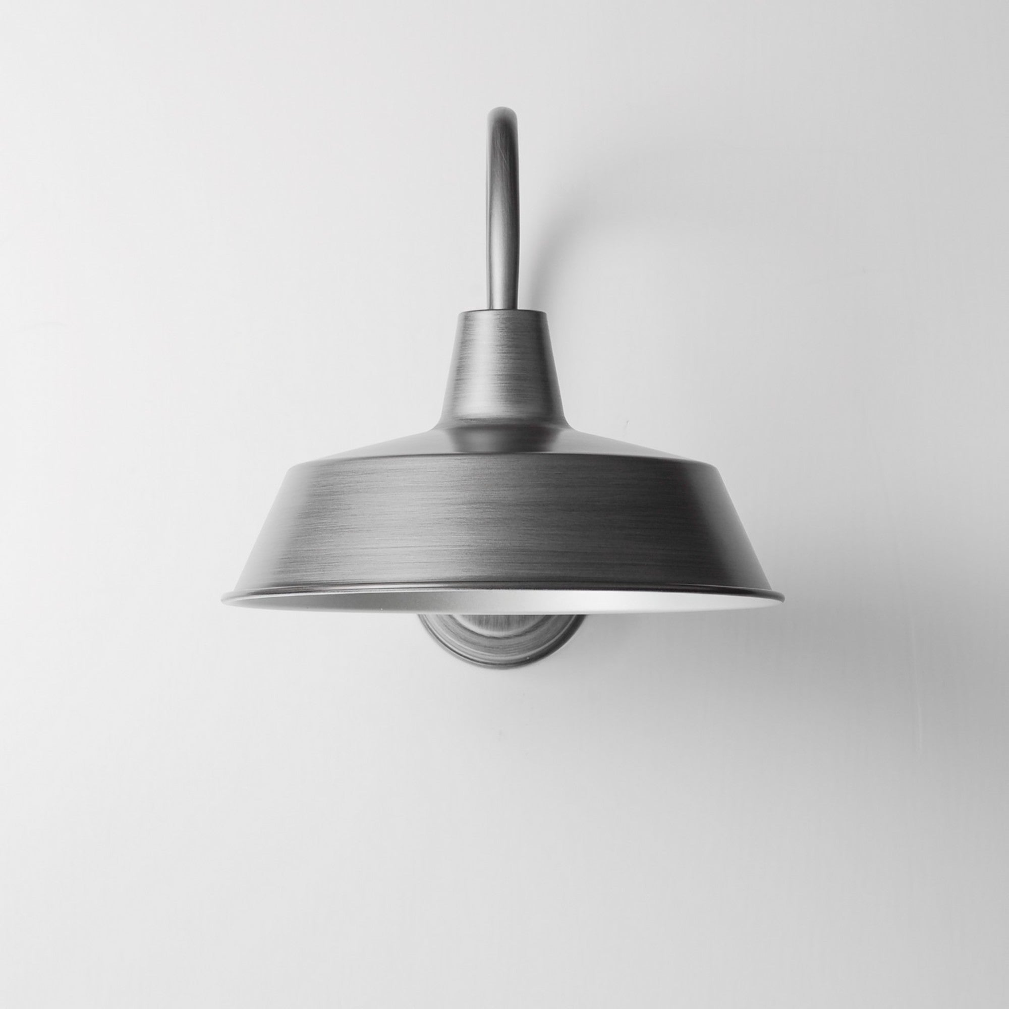 Pier M 14" Wall Sconce, Weathered Zinc Finish - Bees Lighting