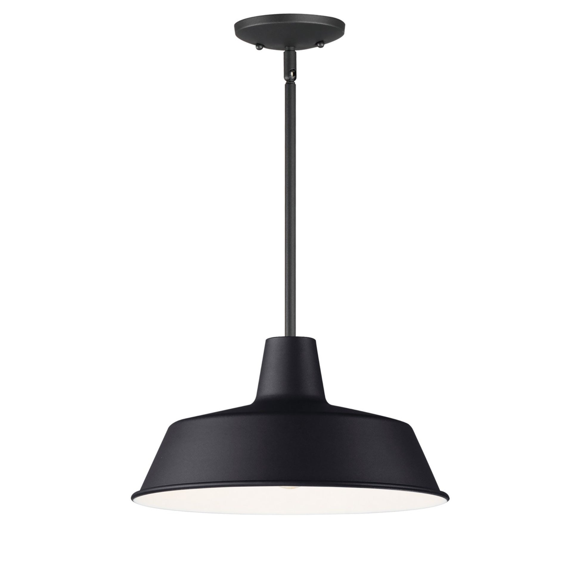 Pier M 14" Pendant, Black Finish - Bees Lighting