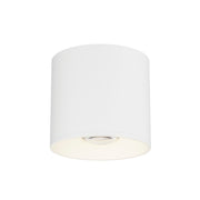 Stout 5" LED Flush Mount, White Finish - Bees Lighting