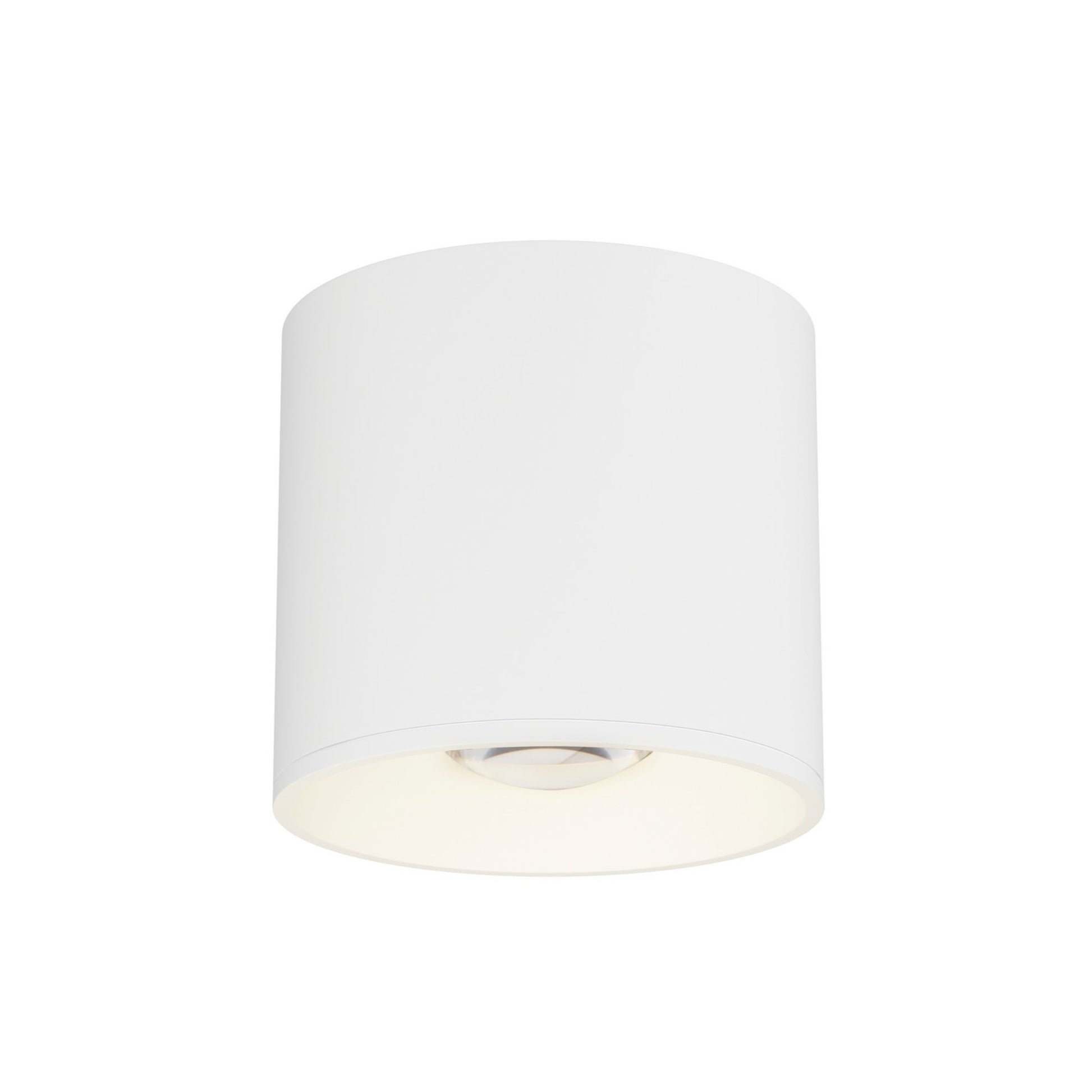 Stout 5" LED Flush Mount, White Finish - Bees Lighting