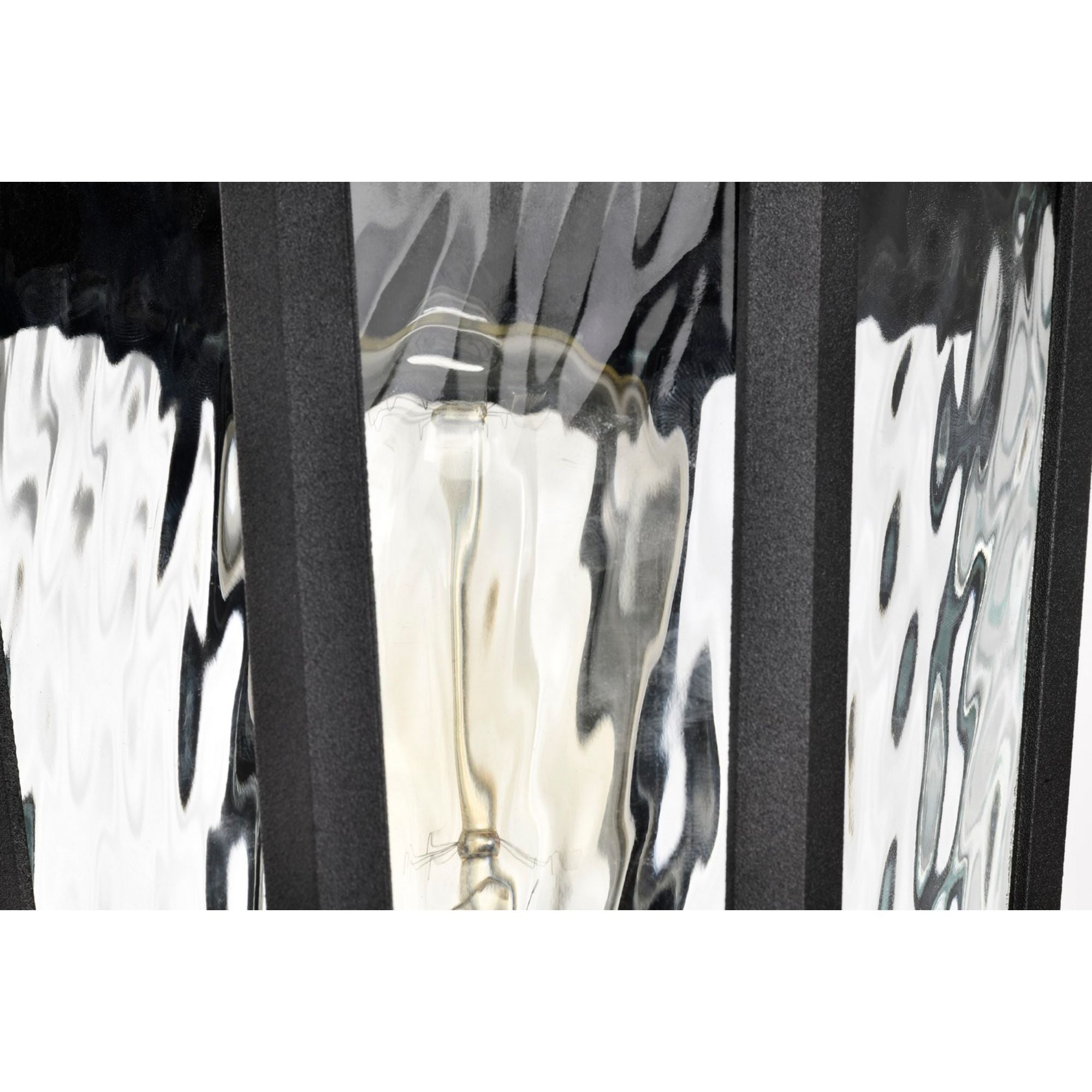 East River 20" Lamp Post, Matte Black Finish - Bees Lighting