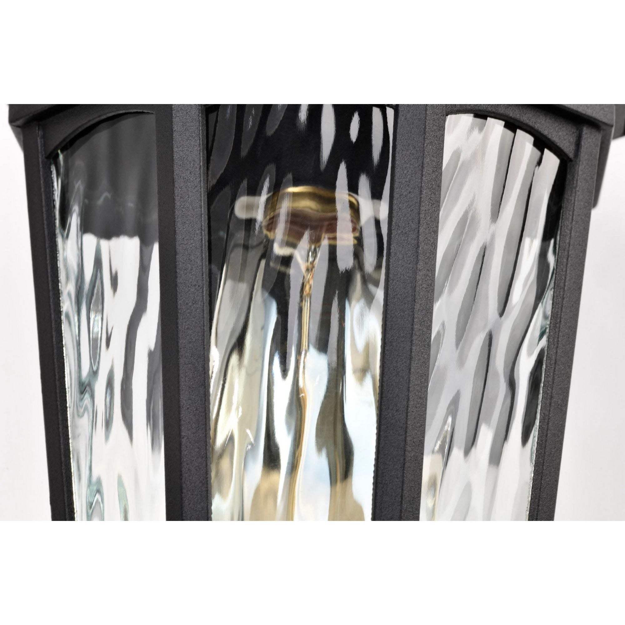 East River 12" Outdoor Wall Light, Matte Black Finish - Bees Lighting