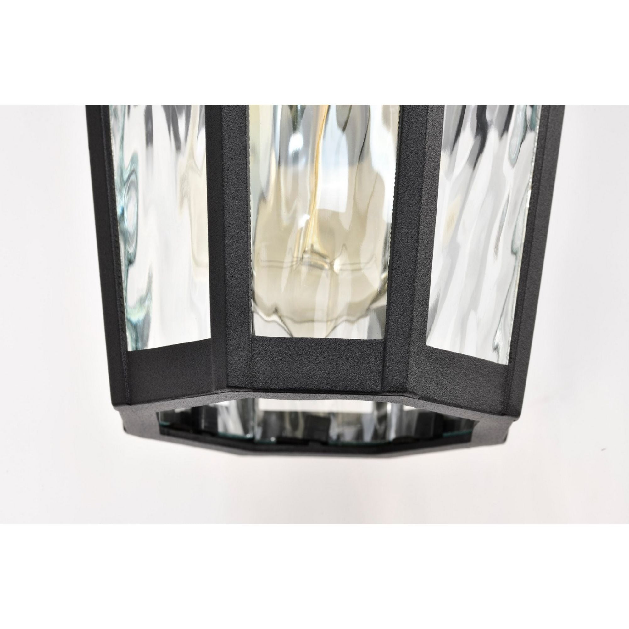 East River 12" Outdoor Wall Light, Matte Black Finish - Bees Lighting