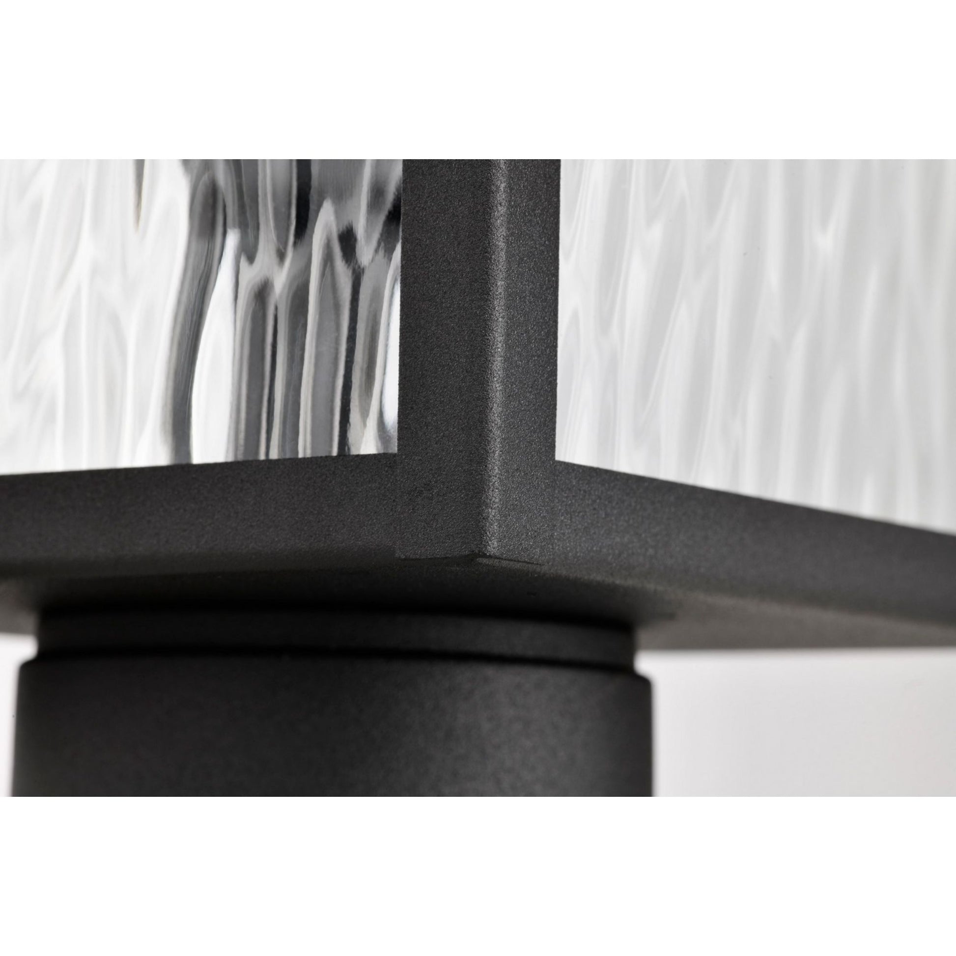 Austen 20" Outdoor Post Light, Matte Black Finish - Bees Lighting