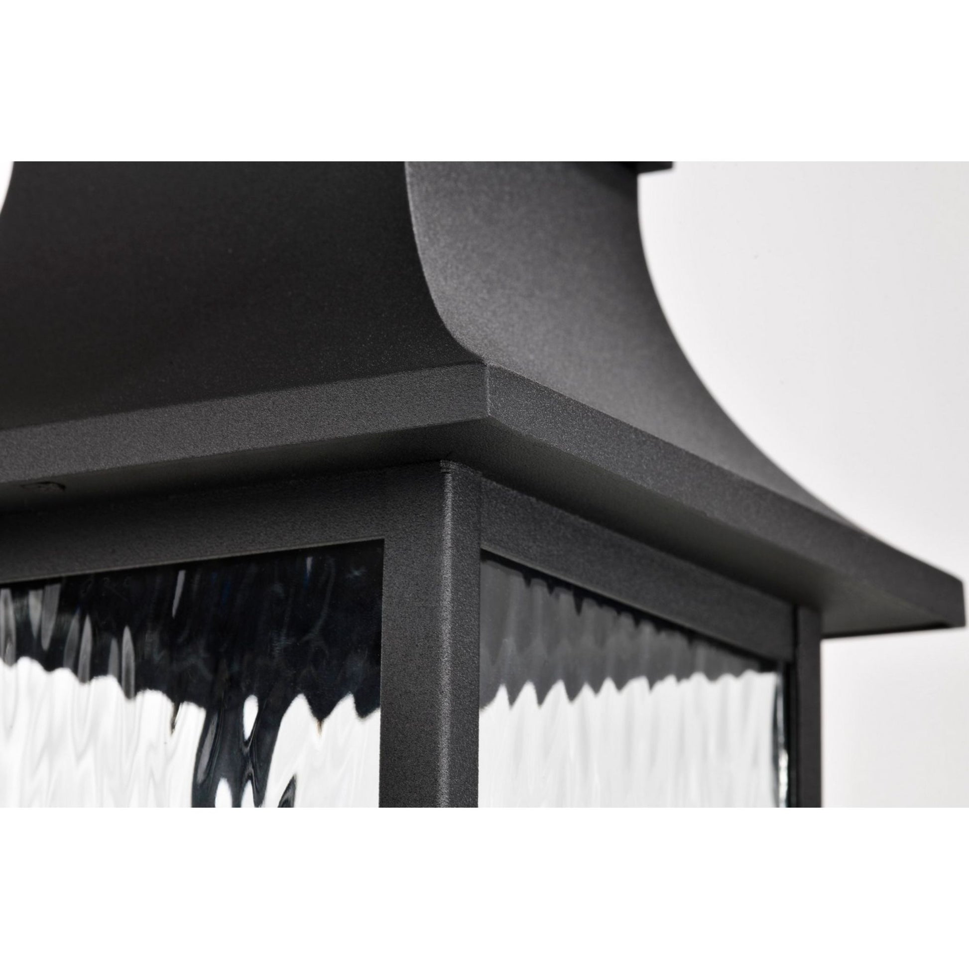 Austen 20" Outdoor Post Light, Matte Black Finish - Bees Lighting