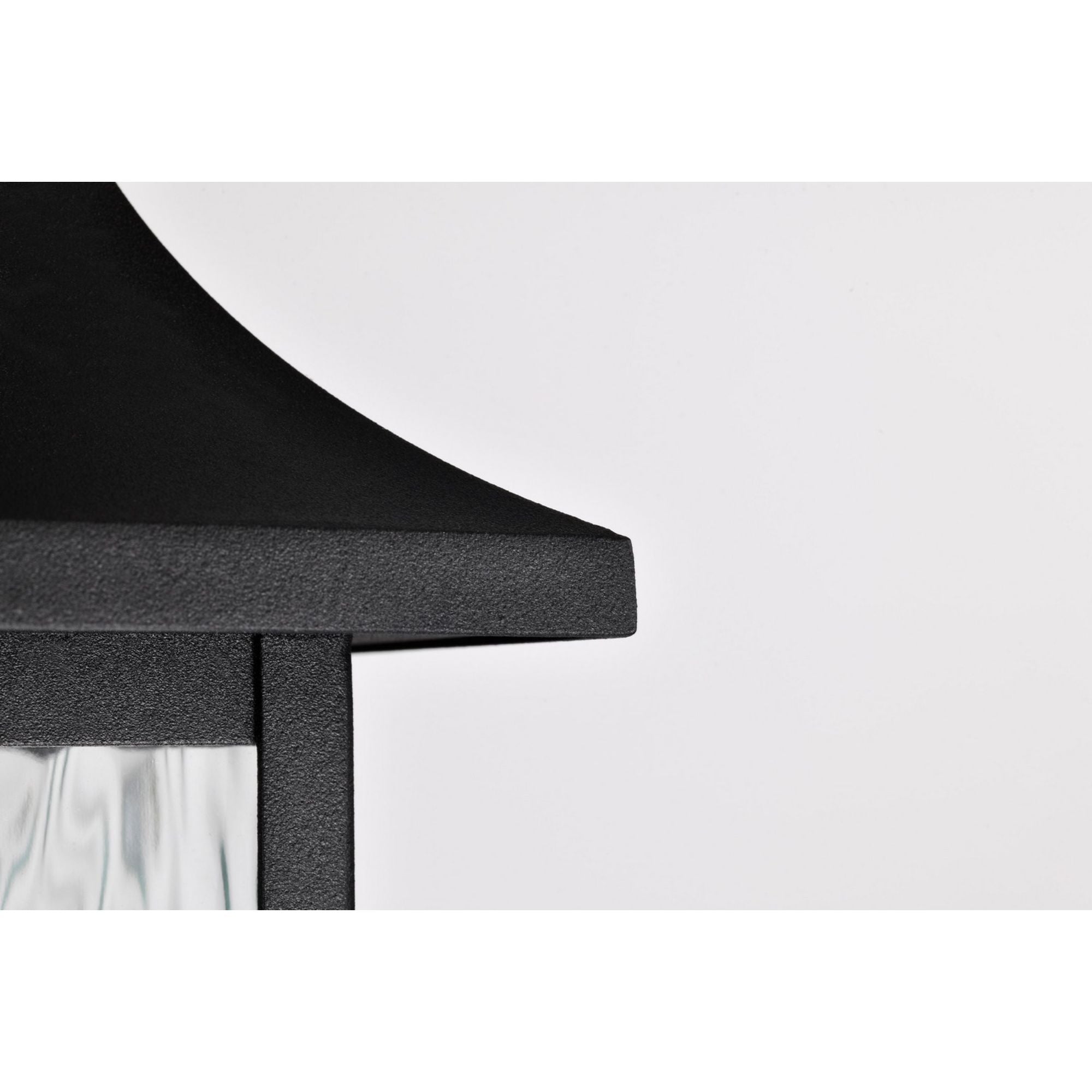 Austen 17" Outdoor Hanging Light, Matte Black Finish - Bees Lighting