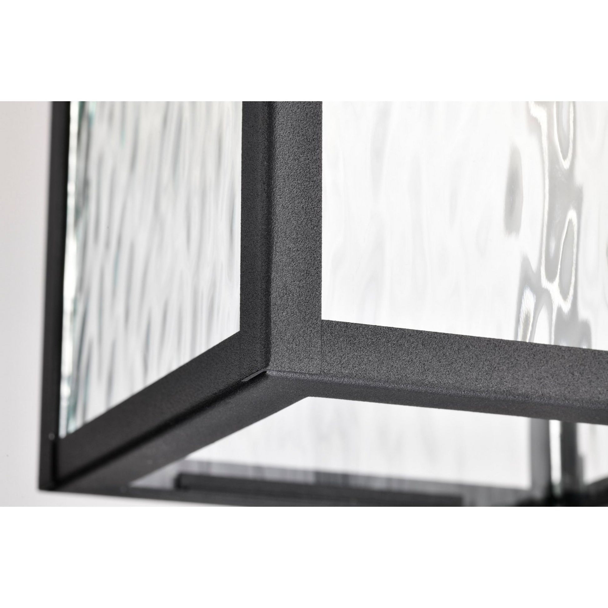 Austen 17" Outdoor Hanging Light, Matte Black Finish - Bees Lighting