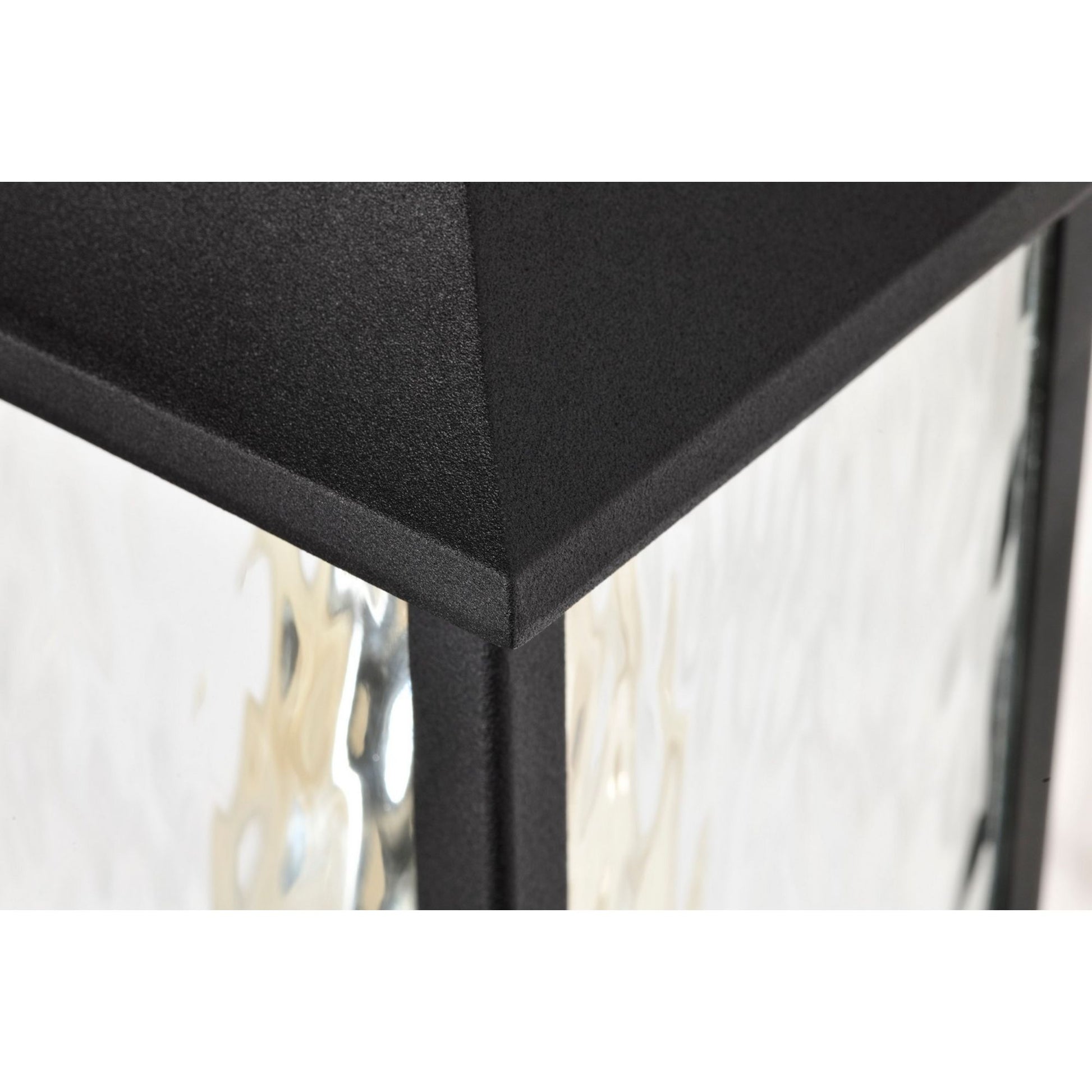 Austen 13" Outdoor Wall Light, Matte Black Finish - Bees Lighting