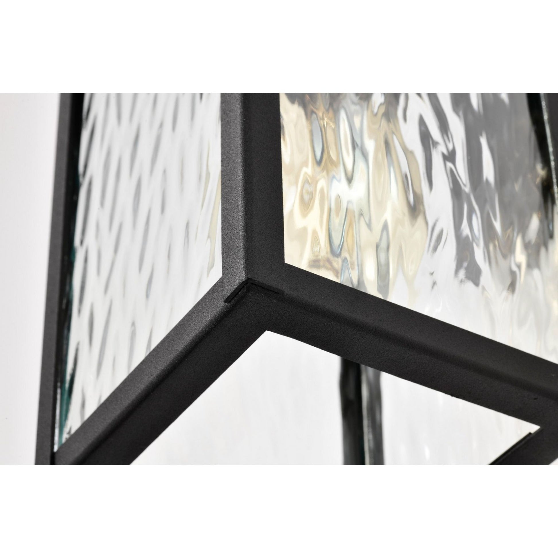 Austen 13" Outdoor Wall Light, Matte Black Finish - Bees Lighting