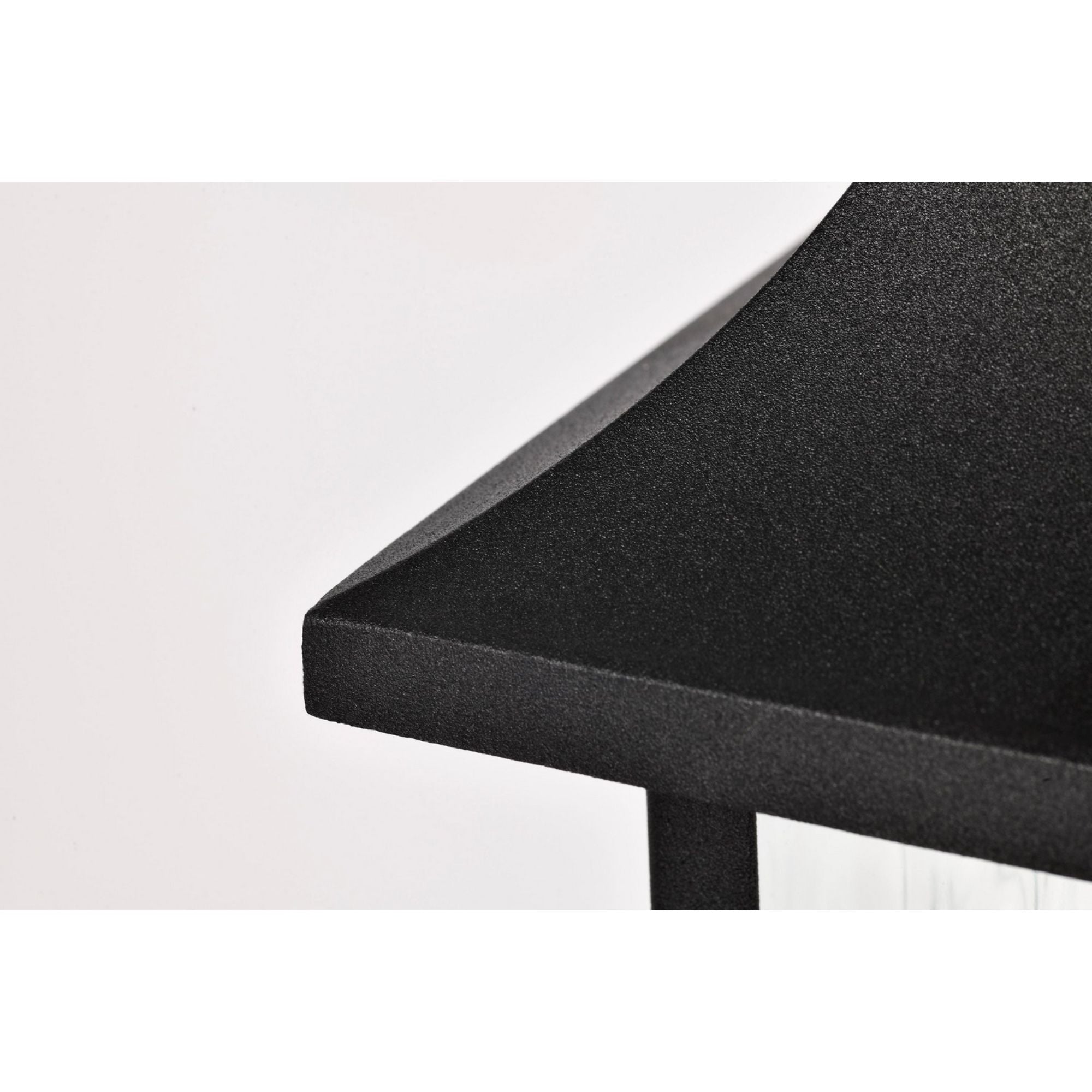 Austen 17" Outdoor Wall Light, Matte Black Finish - Bees Lighting