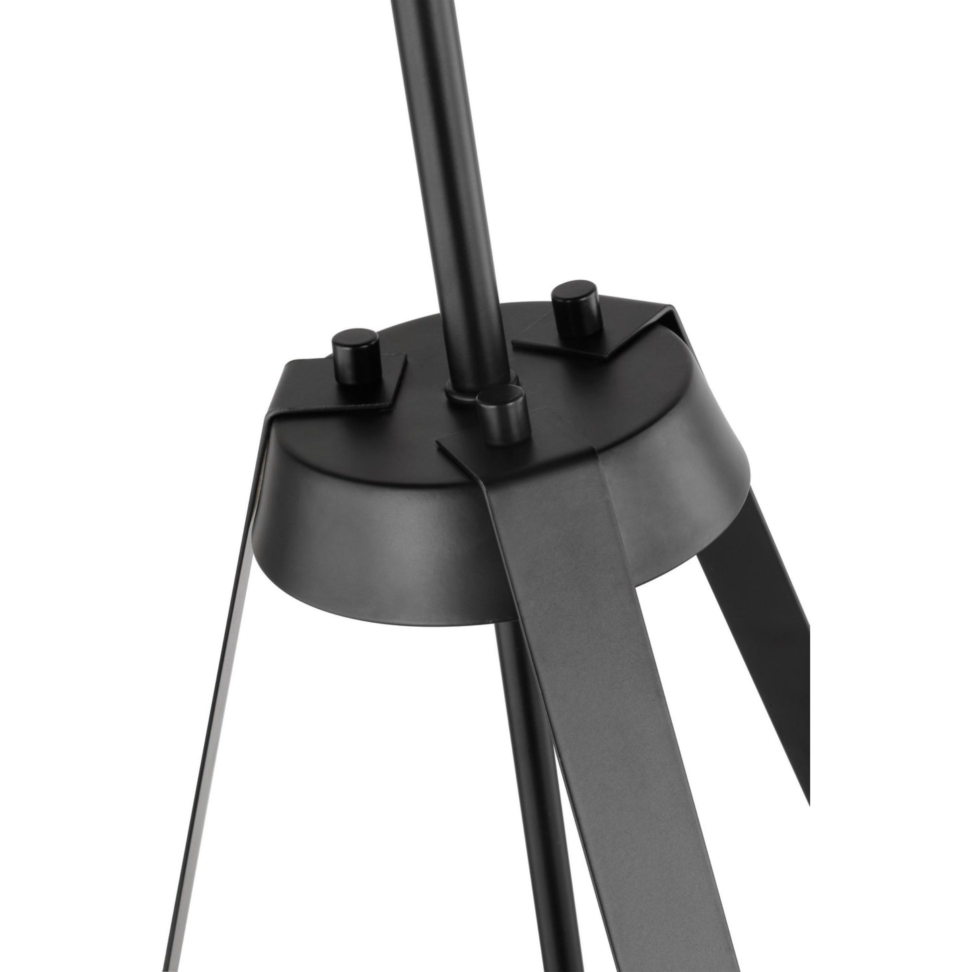 Brewster 25" Three Light Pendant, Black Finish, White Metal Shade - Bees Lighting