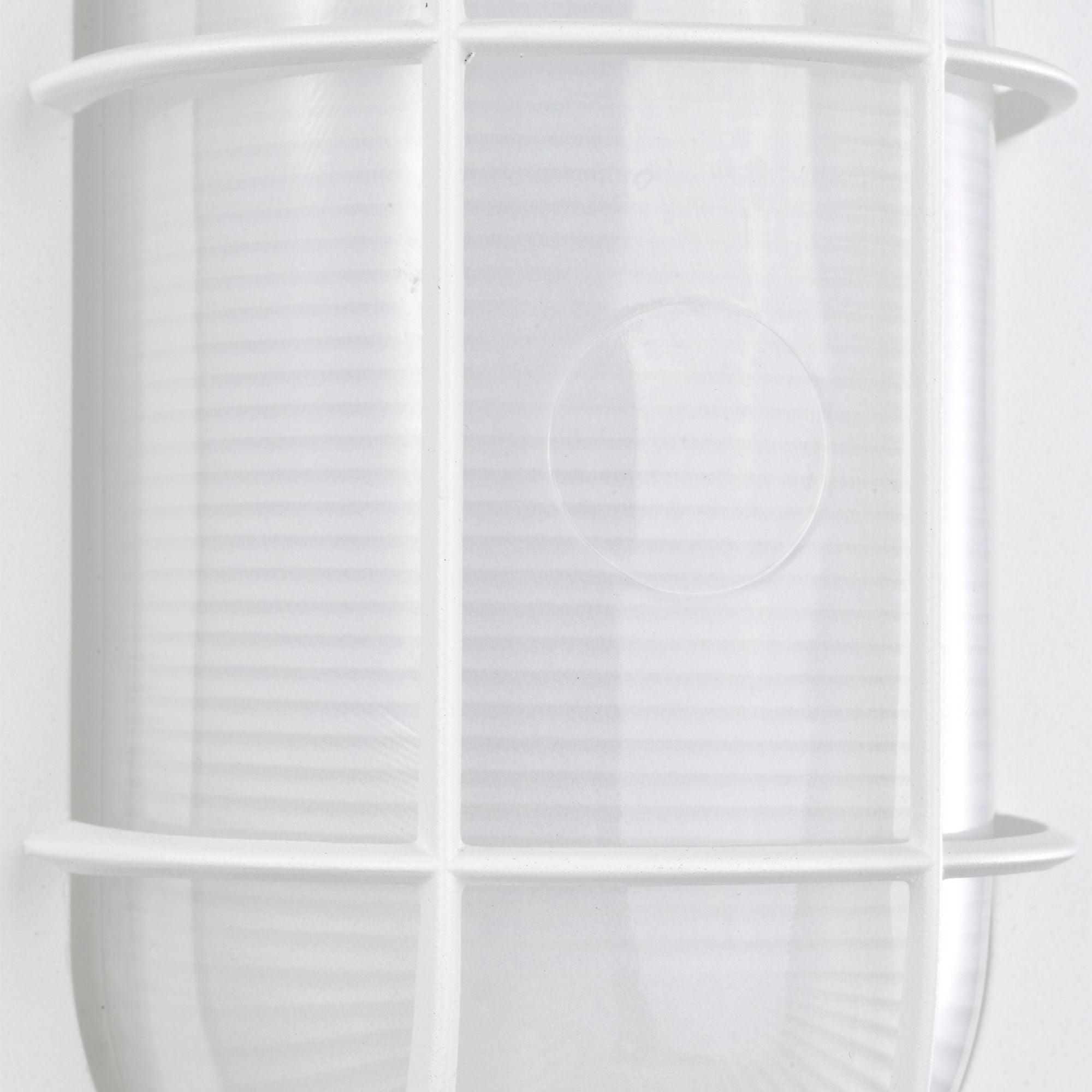 8.5" LED Oval Bulk Head, 800 Lm, 3000K, White - Bees Lighting