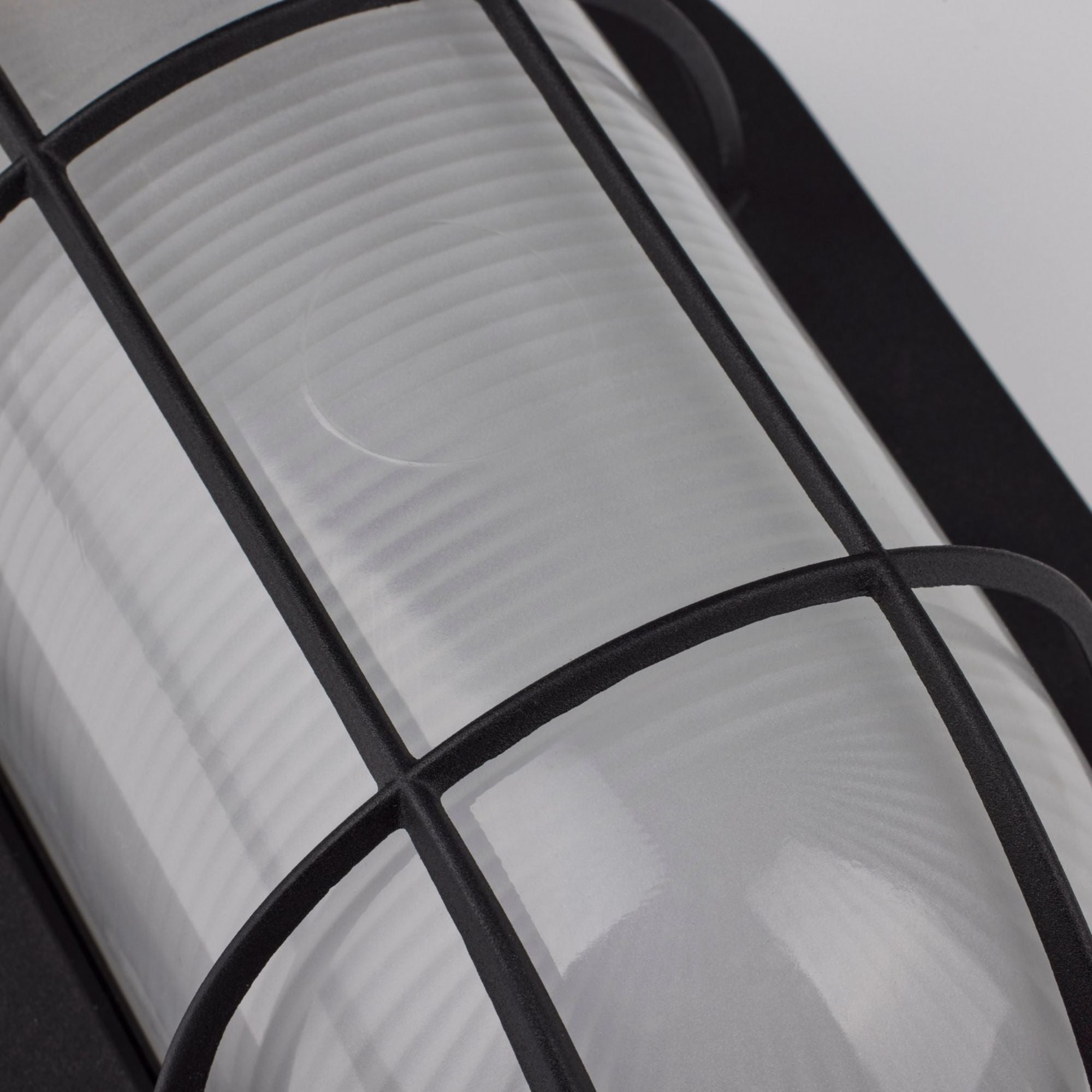 8.5" LED Oval Bulk Head Light, 800 Lm, 3000K, Black - Bees Lighting