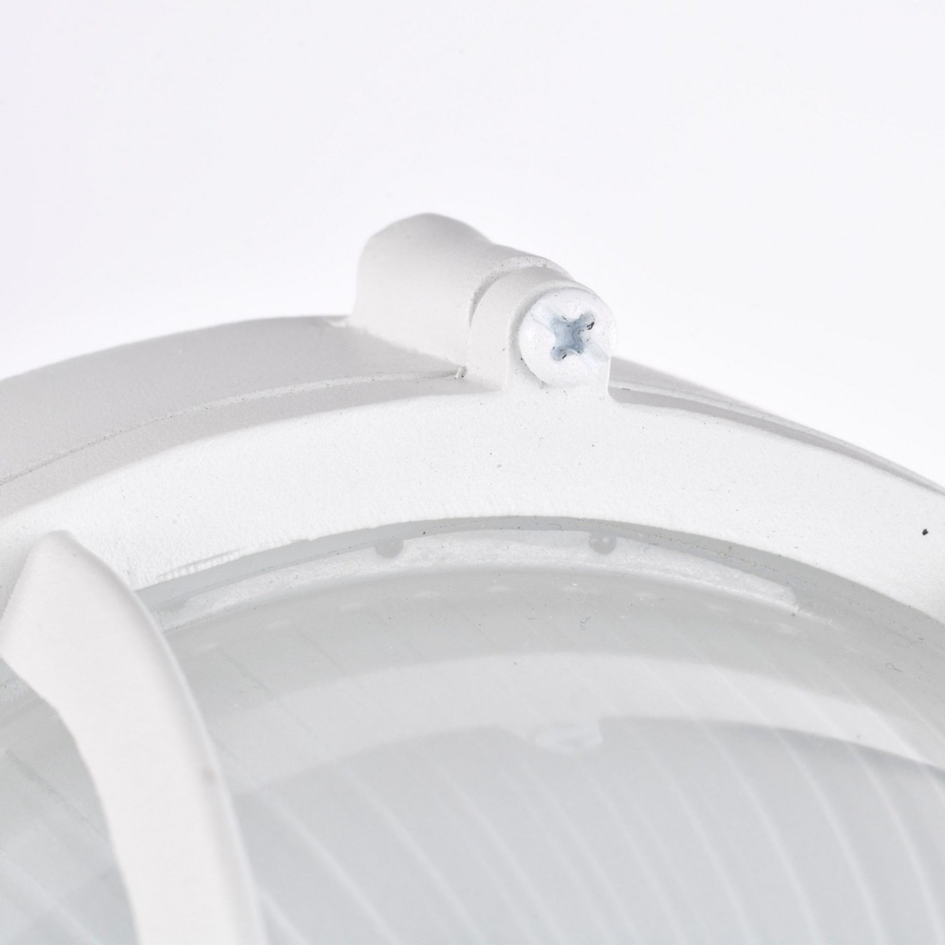 11" LED Oval Bulk Head Light, 1000 Lm, 3000K, White - Bees Lighting
