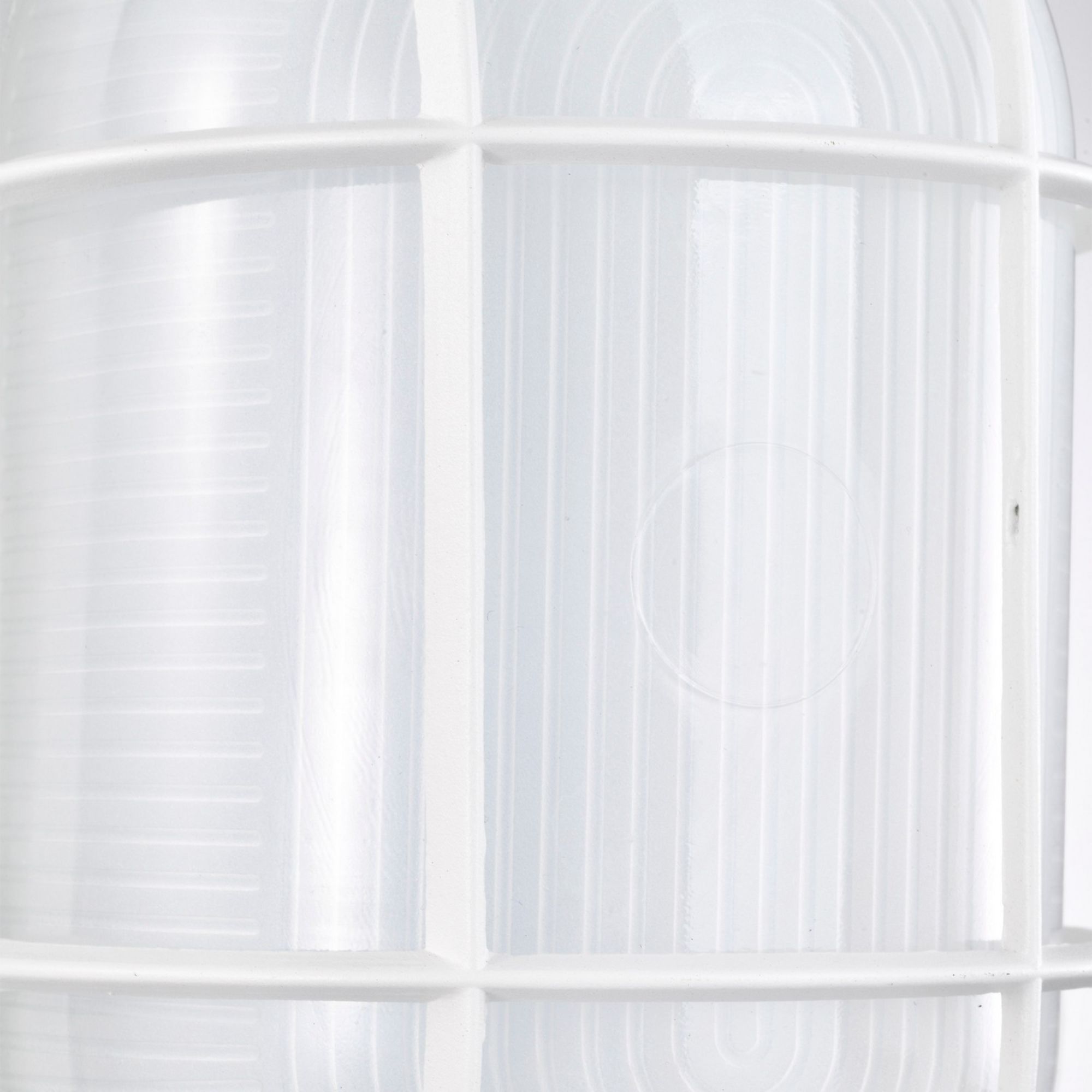 11" LED Oval Bulk Head Light, 1000 Lm, 3000K, White - Bees Lighting