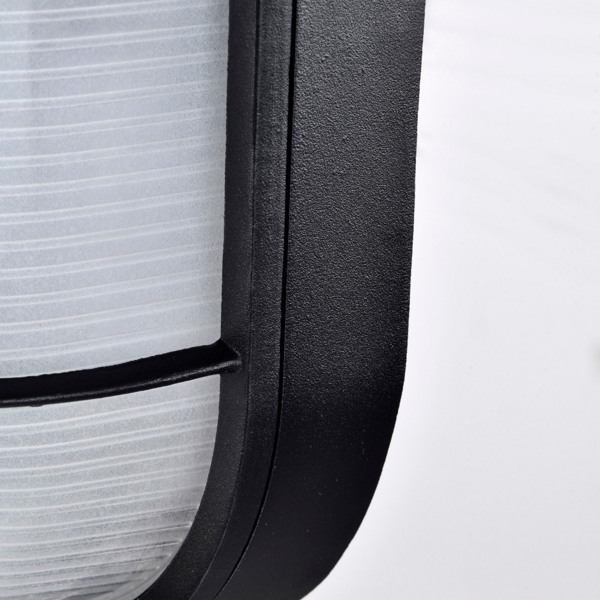 11" LED Oval Bulk Head Light, 1000 Lm, 3000K, Black