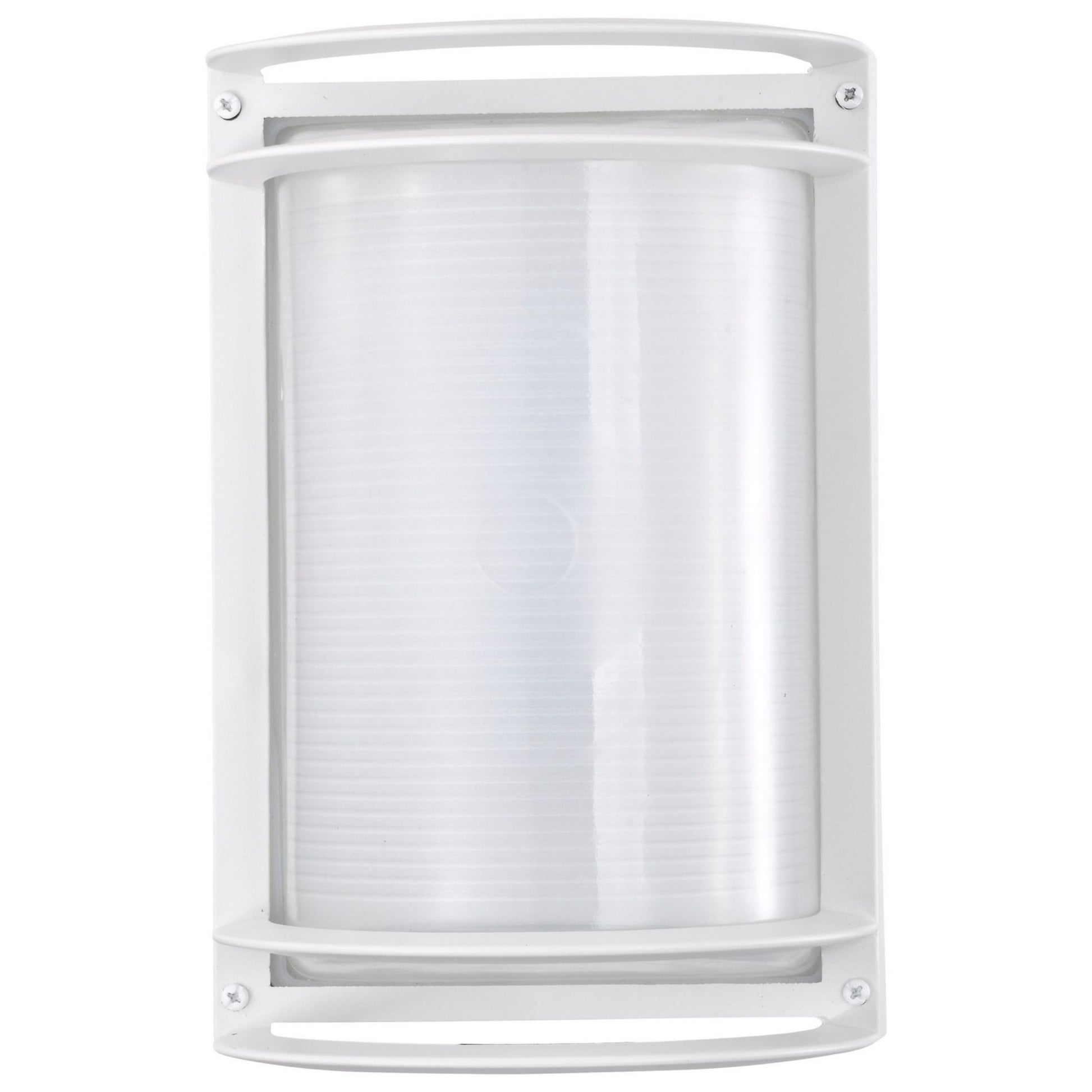 11" LED Rectangular Bulk Head Fixture, 1100 Lm, 3000K, White - Bees Lighting