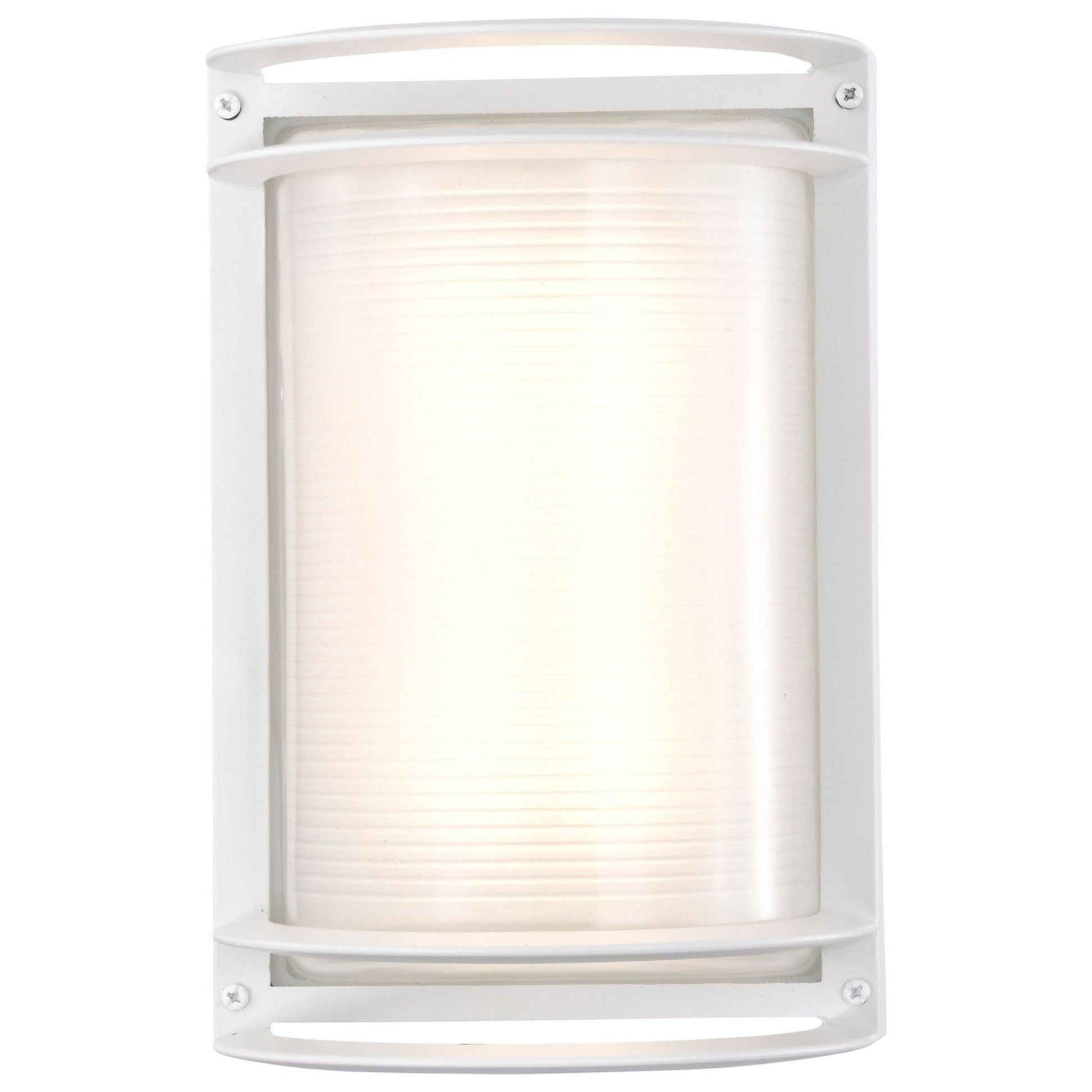 11" LED Rectangular Bulk Head Fixture, 1100 Lm, 3000K, White - Bees Lighting
