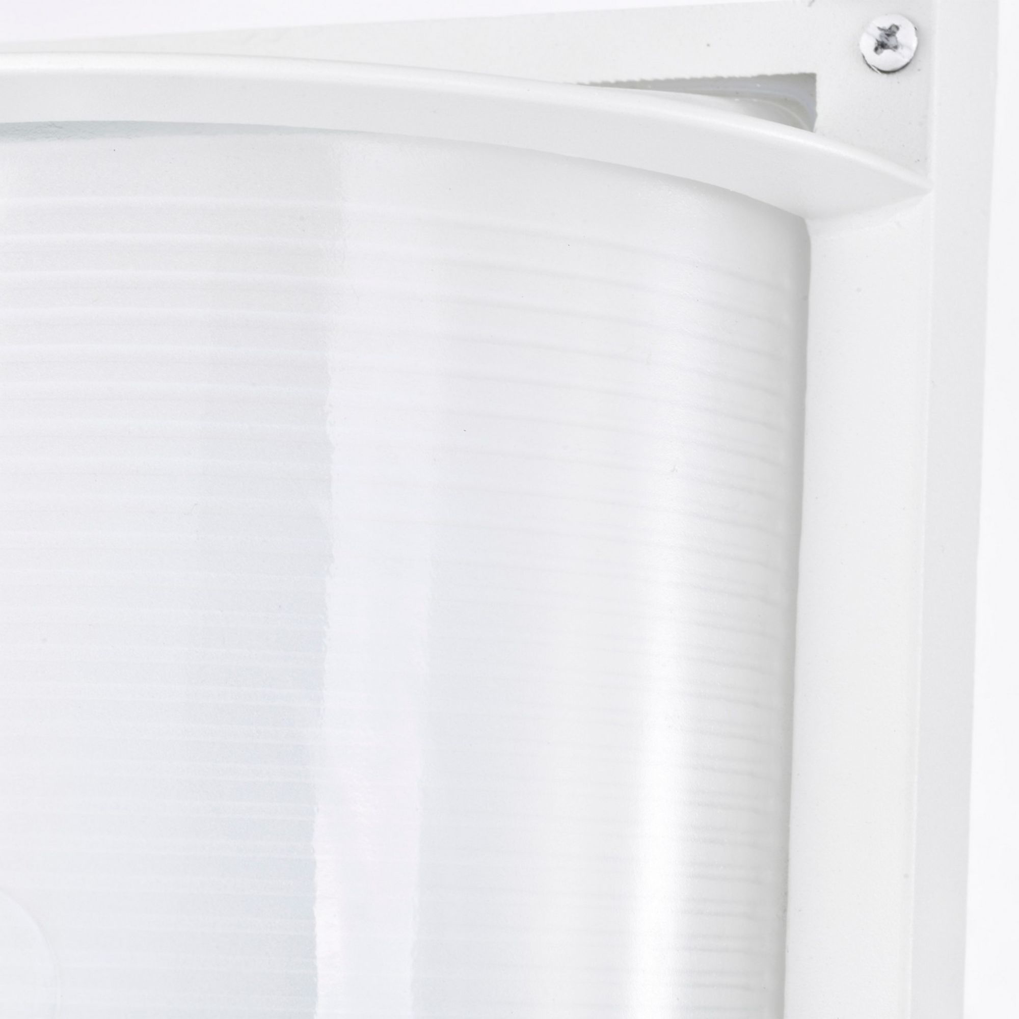 11" LED Rectangular Bulk Head Fixture, 1100 Lm, 3000K, White - Bees Lighting