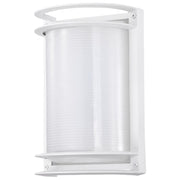 11" LED Rectangular Bulk Head Fixture, White Glass - Bees Lighting