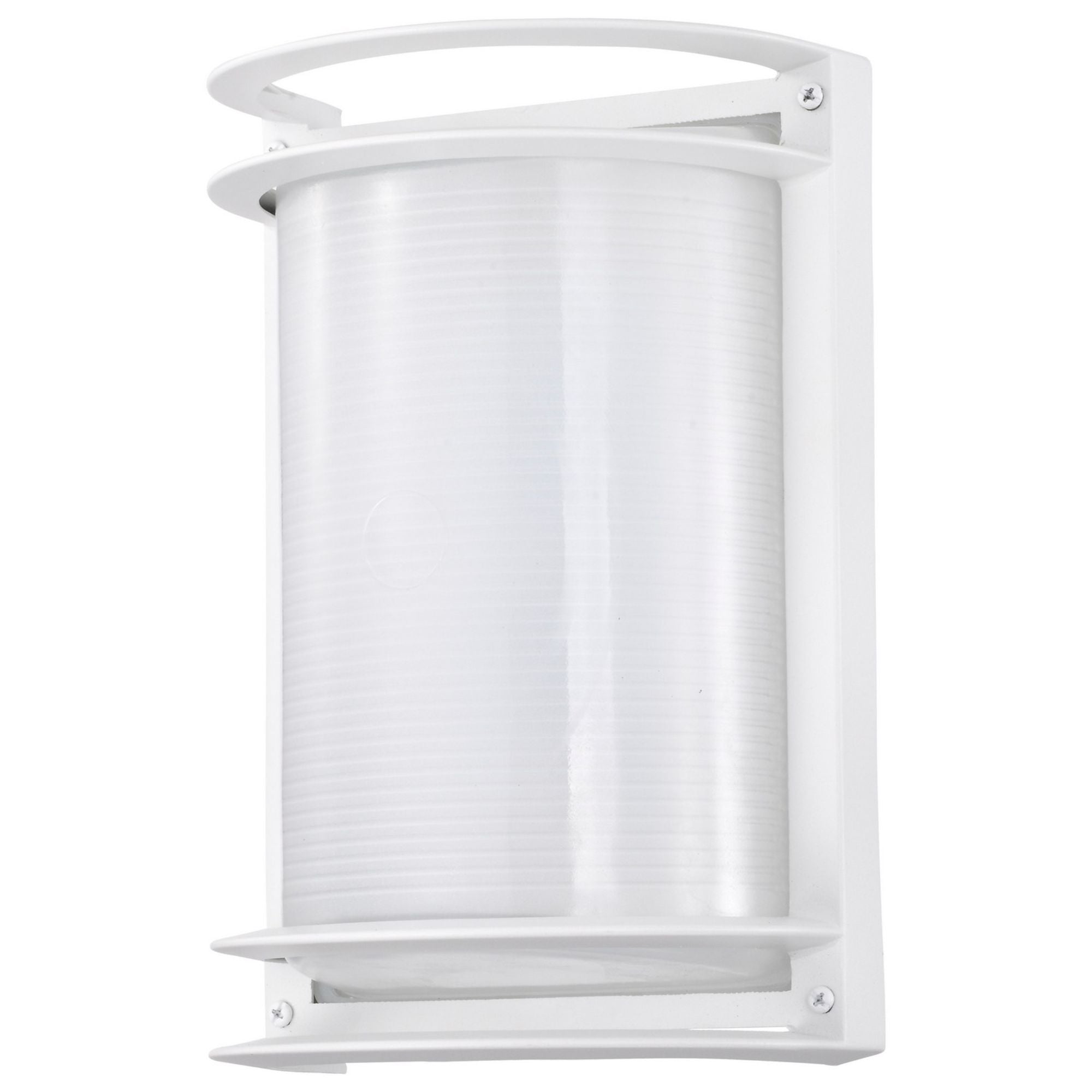 11" LED Rectangular Bulk Head Fixture, White Glass - Bees Lighting