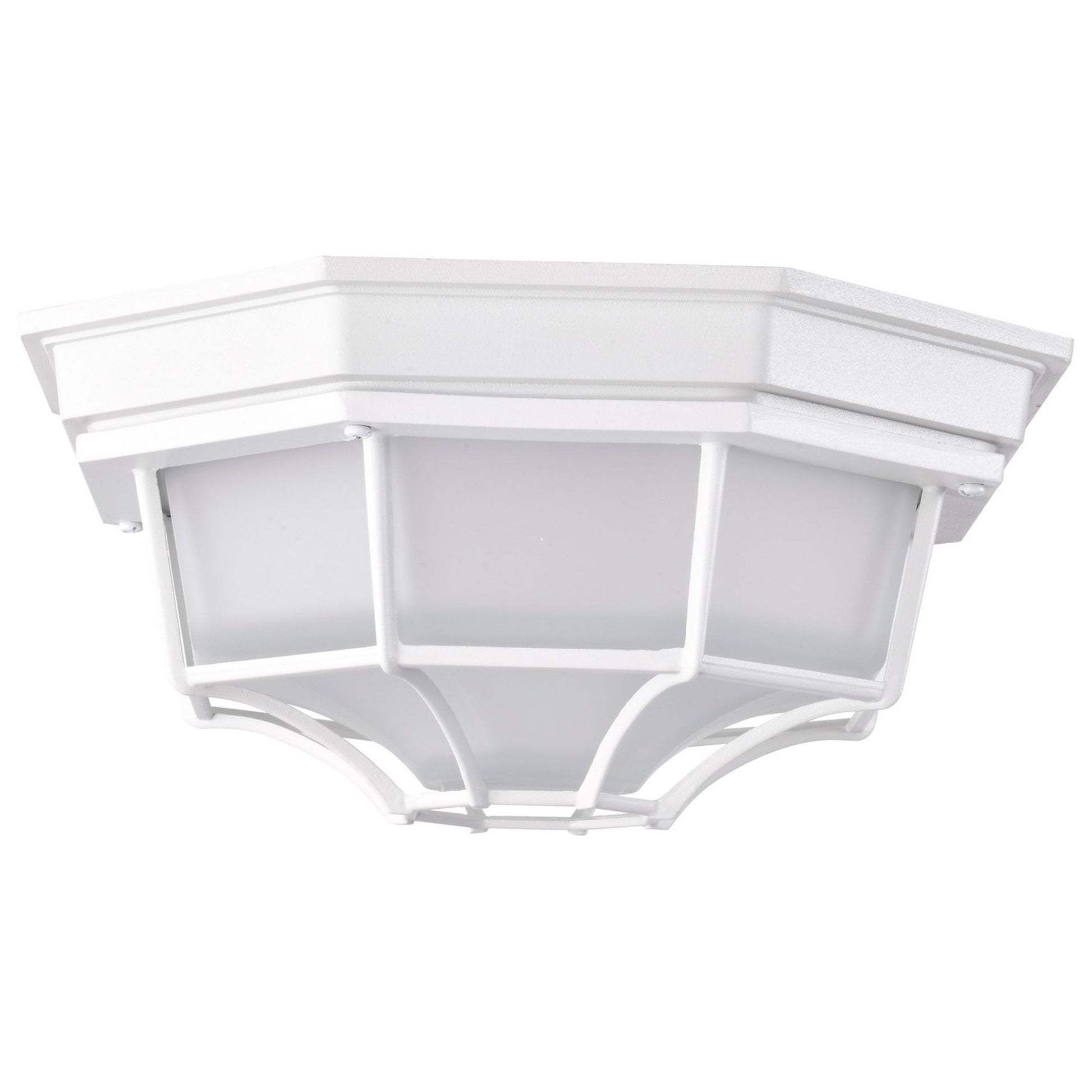 11" LED Ceiling Spider Cage Fixture, 1100 Lm, 3000K, White - Bees Lighting
