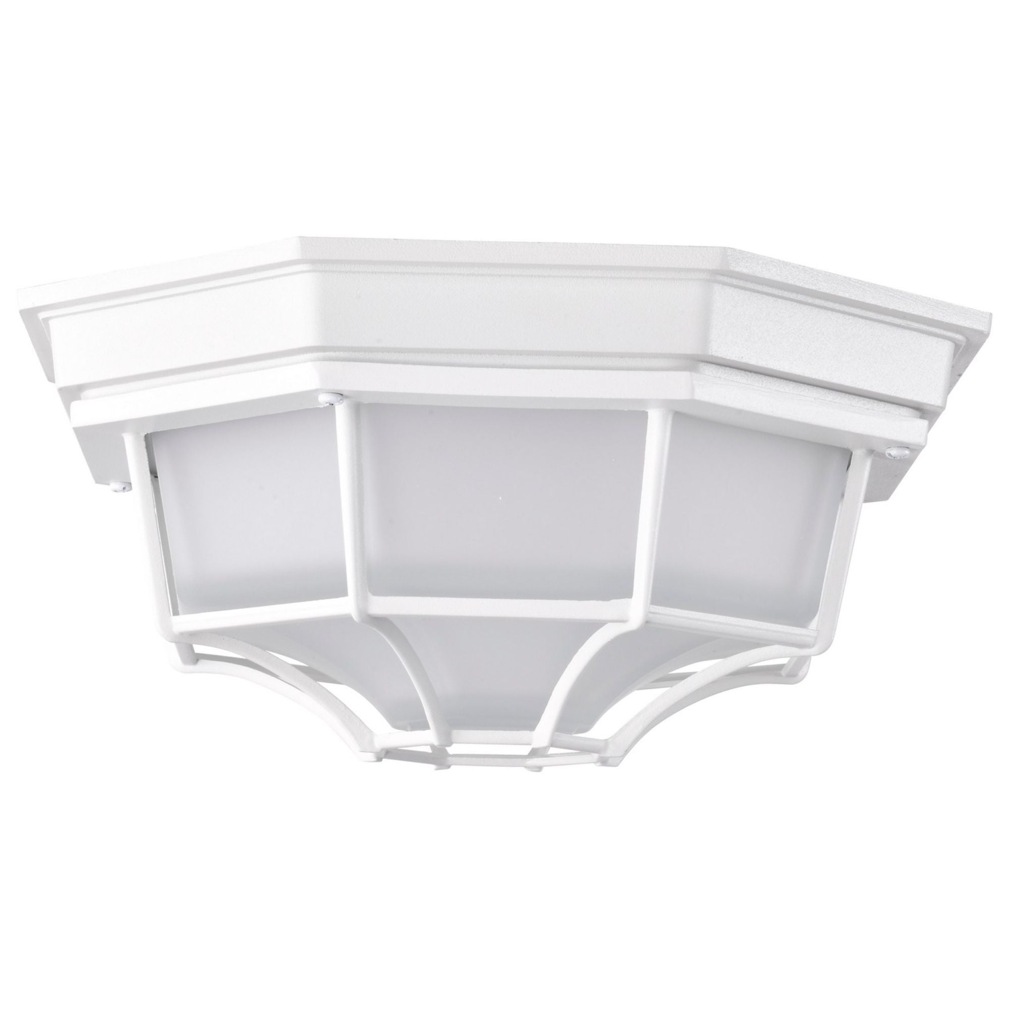 11" LED Ceiling Spider Cage Fixture, 1100 Lm, 3000K, White - Bees Lighting