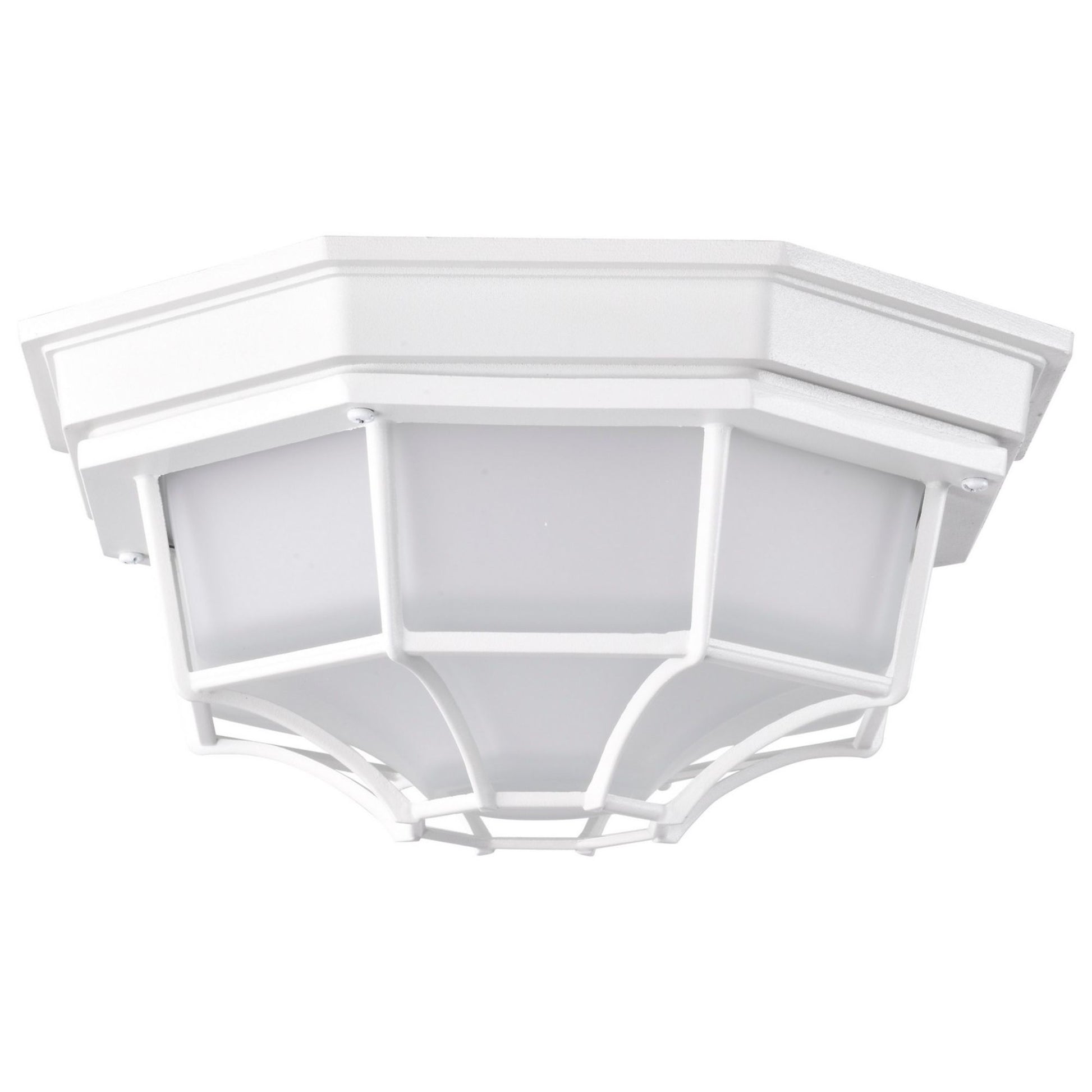 11" LED Ceiling Spider Cage Fixture, 1100 Lm, 3000K, White - Bees Lighting