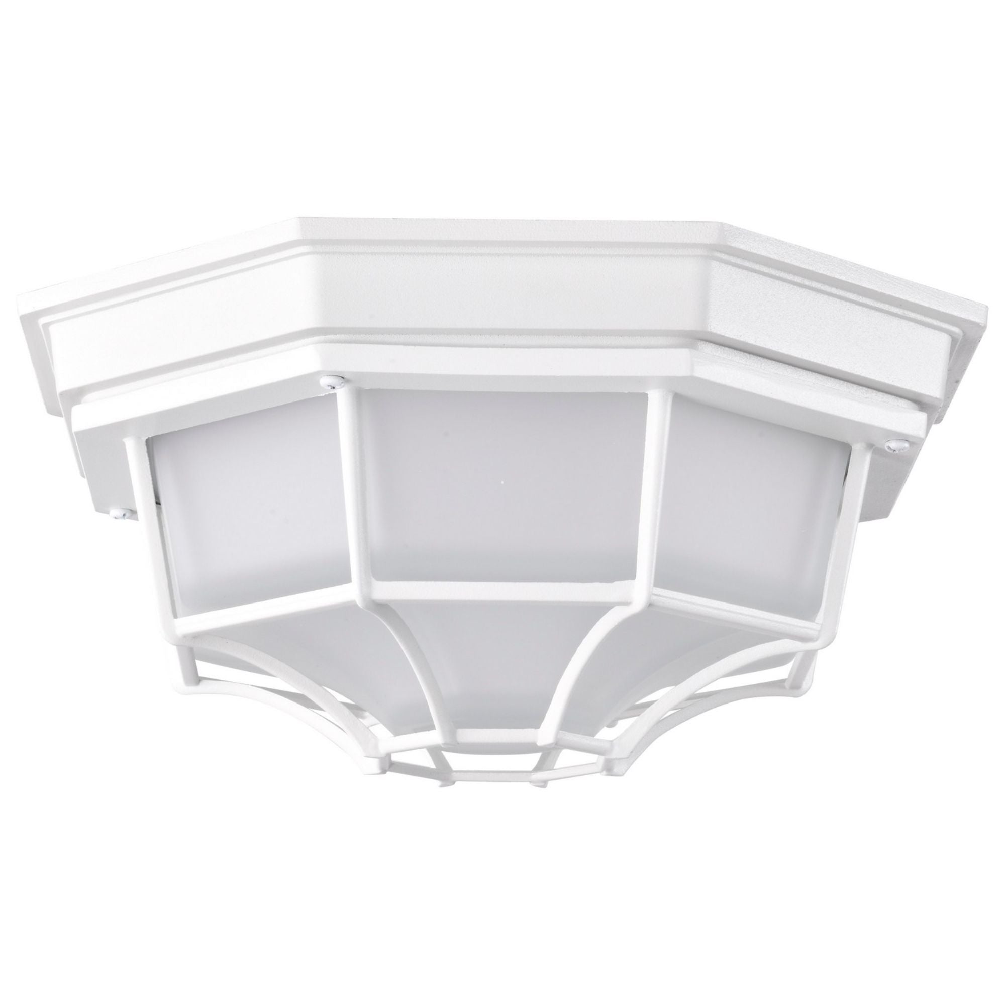 11" LED Ceiling Spider Cage Fixture, 1100 Lm, 3000K, White - Bees Lighting