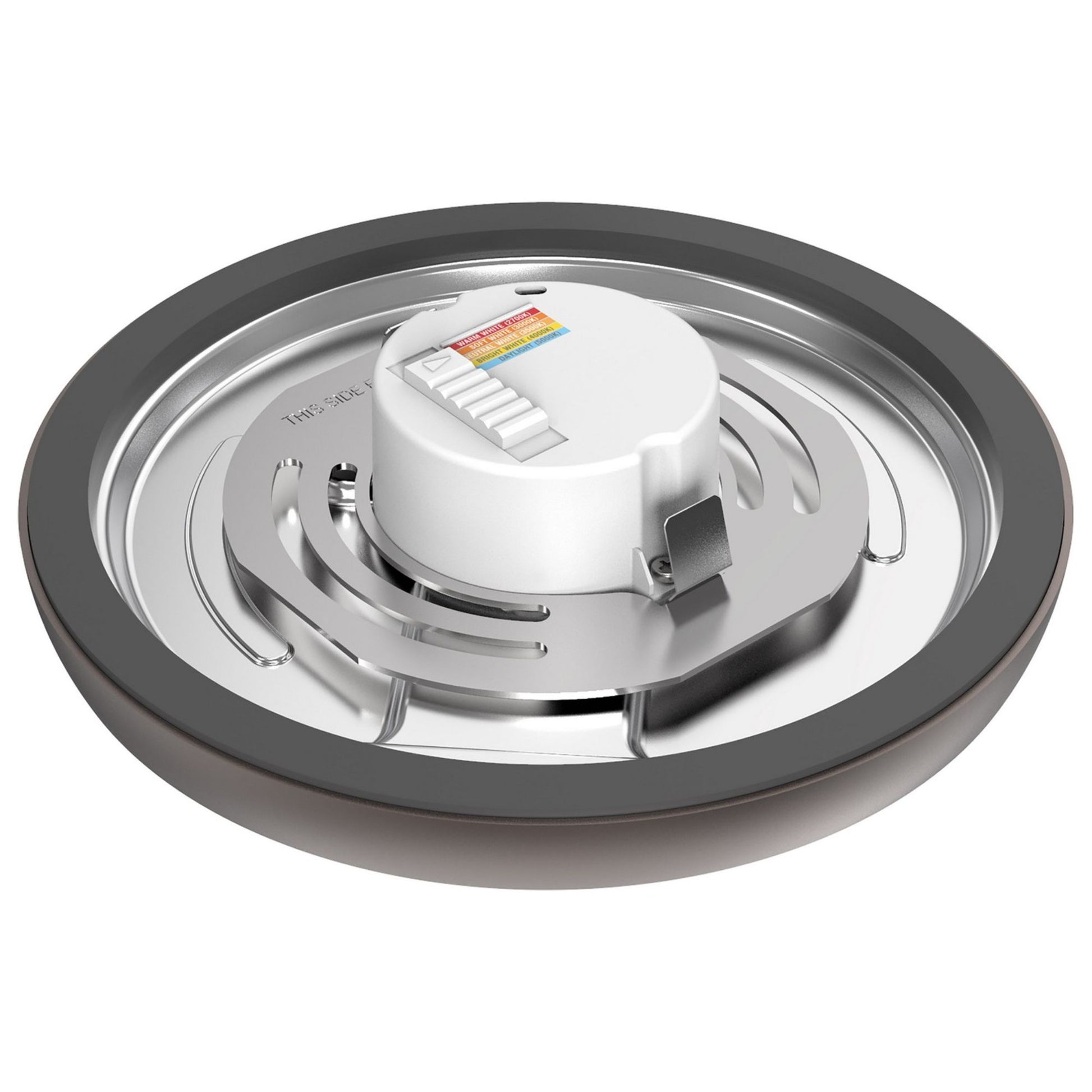 Blink 7" LED Round Disk Light, 11W, 5CCT, Bronze Finish - Bees Lighting