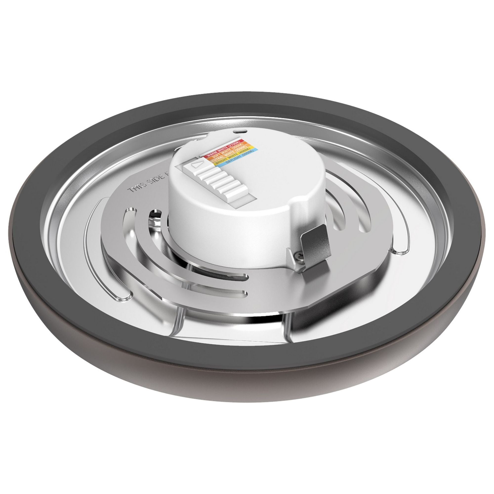 Blink 7" LED Round Disk Light, 11W, 5CCT, Bronze Finish - Bees Lighting