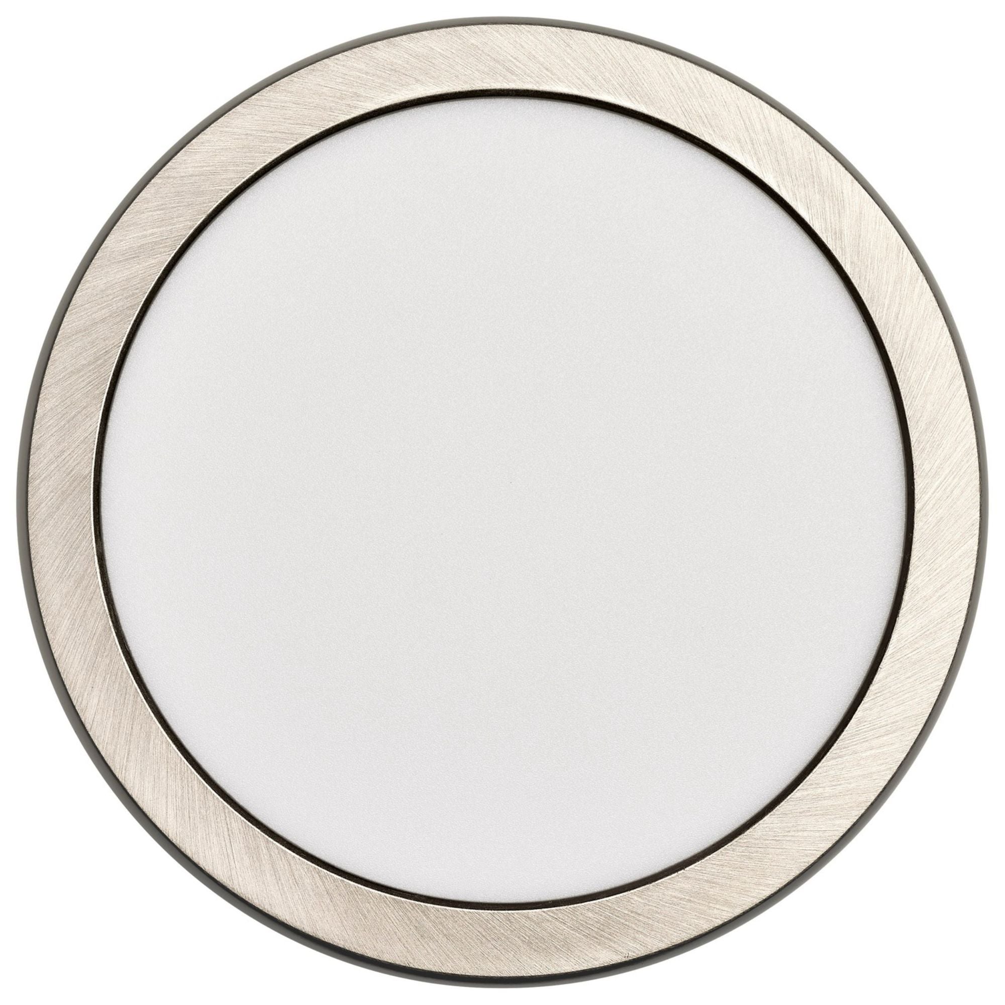Blink 7" LED Round Disk Light, 11W, 5CCT, Brushed Nickel Finish - Bees Lighting