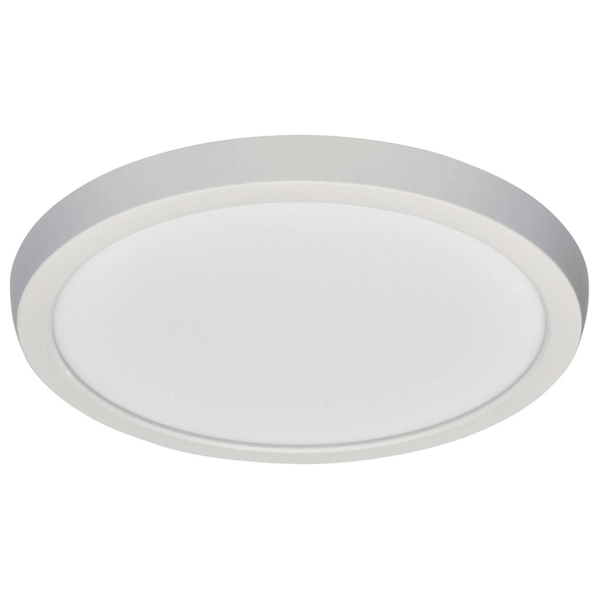 Blink 9" LED Round Disk Light, 13W, 5CCT, White Finish - Bees Lighting