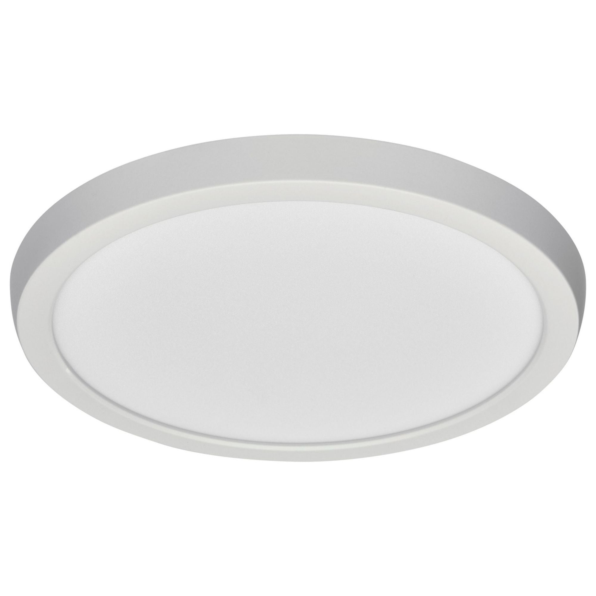 Blink 9" LED Round Disk Light, 13W, 5CCT, White Finish - Bees Lighting