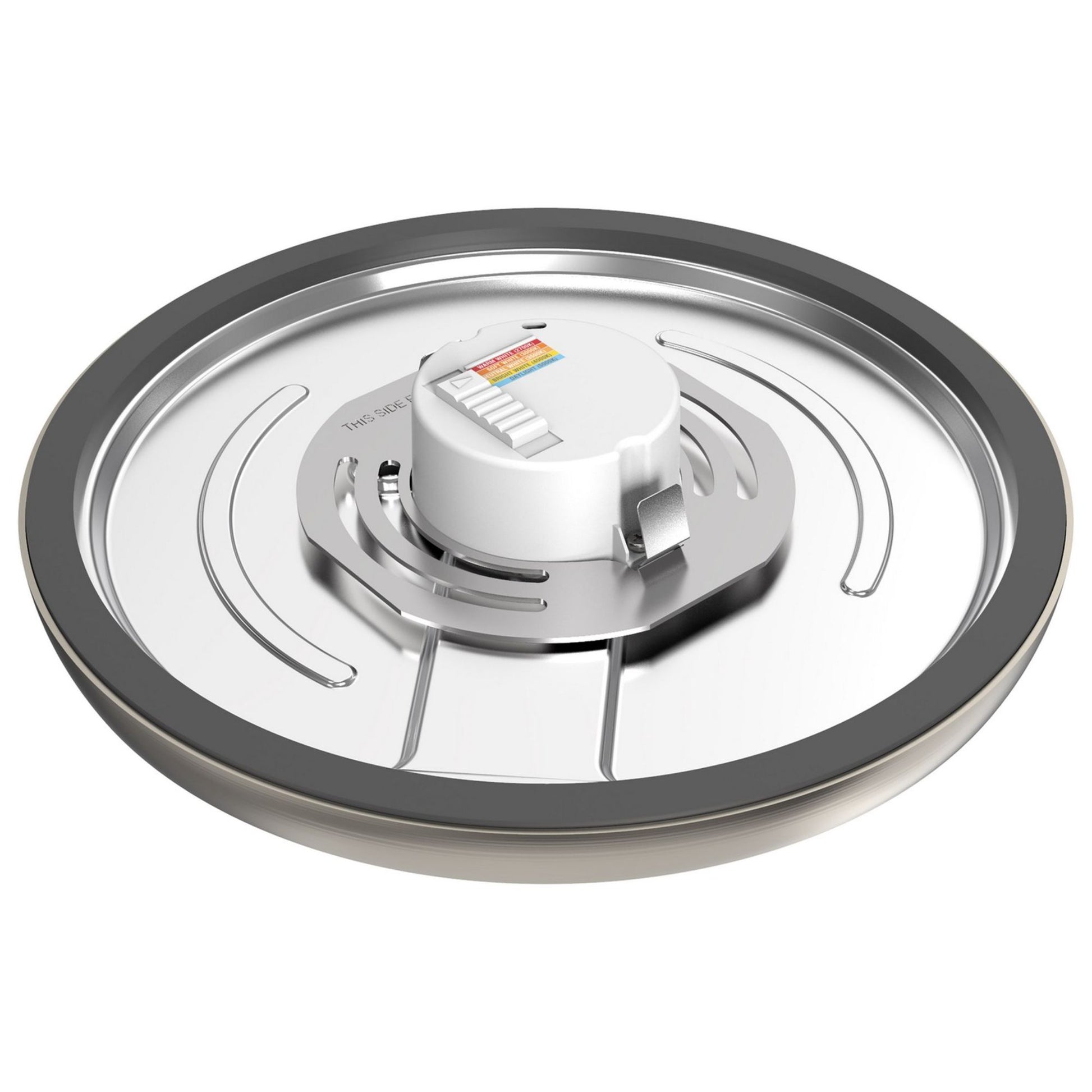 Blink 9" LED Round Disk Light, 13W, 5CCT, Brushed Nickel Finish - Bees Lighting
