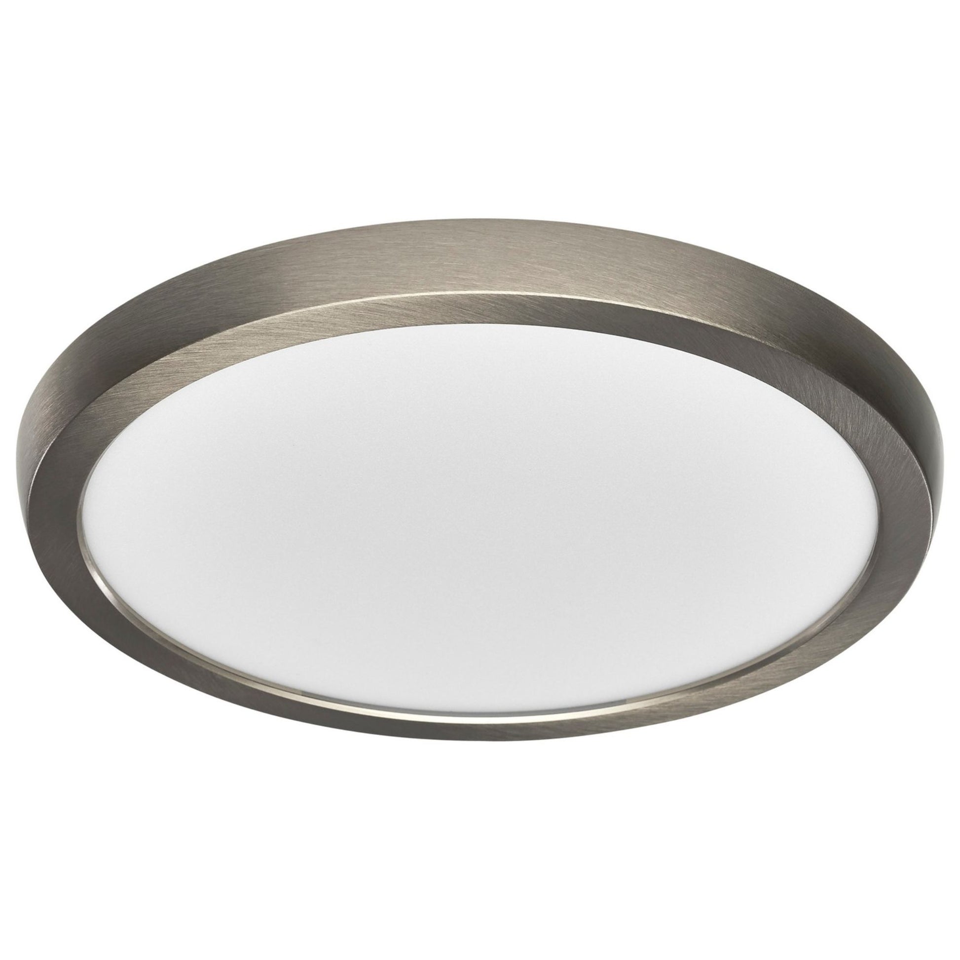 Blink 9" LED Round Disk Light, 13W, 5CCT, Brushed Nickel Finish - Bees Lighting