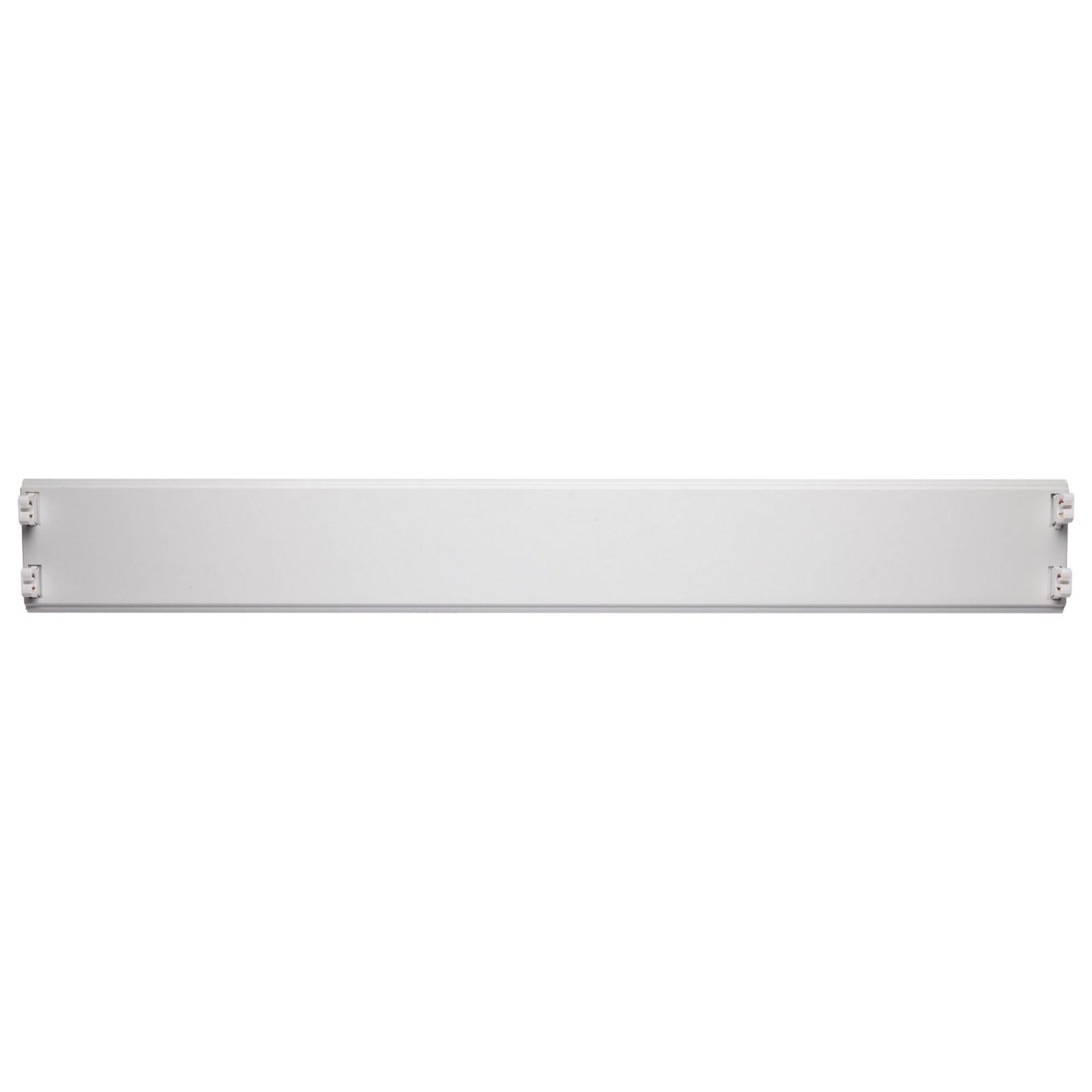 Satco|Nuvo 65-910 2-Foot Dual T8 Lamp Ready Fixture 120-347V Surface/Suspension Mount White Finish