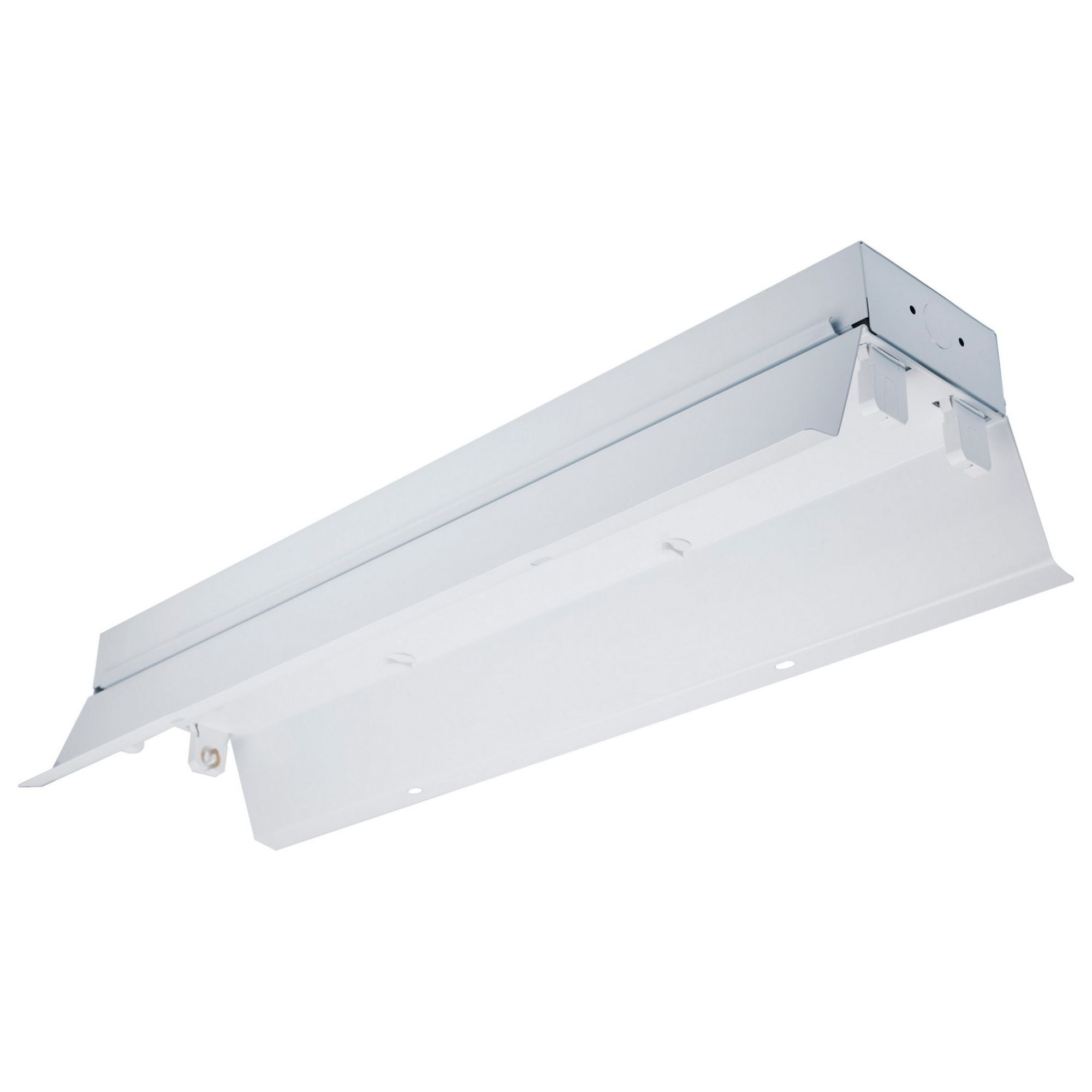 Satco|Nuvo 65-914 3-Foot Add-On Reflector for Dual T8 Lamp Ready Fixture Steel White Finish