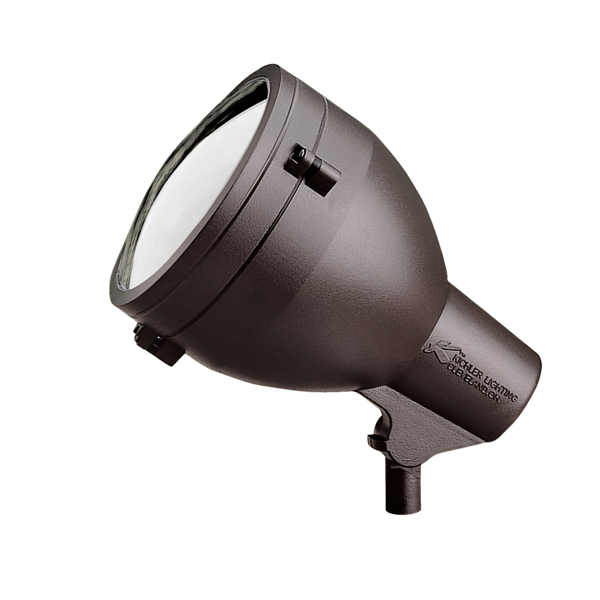 120V Large 7" Accent Flood Light, Textured Architectural Bronze - Bees Lighting
