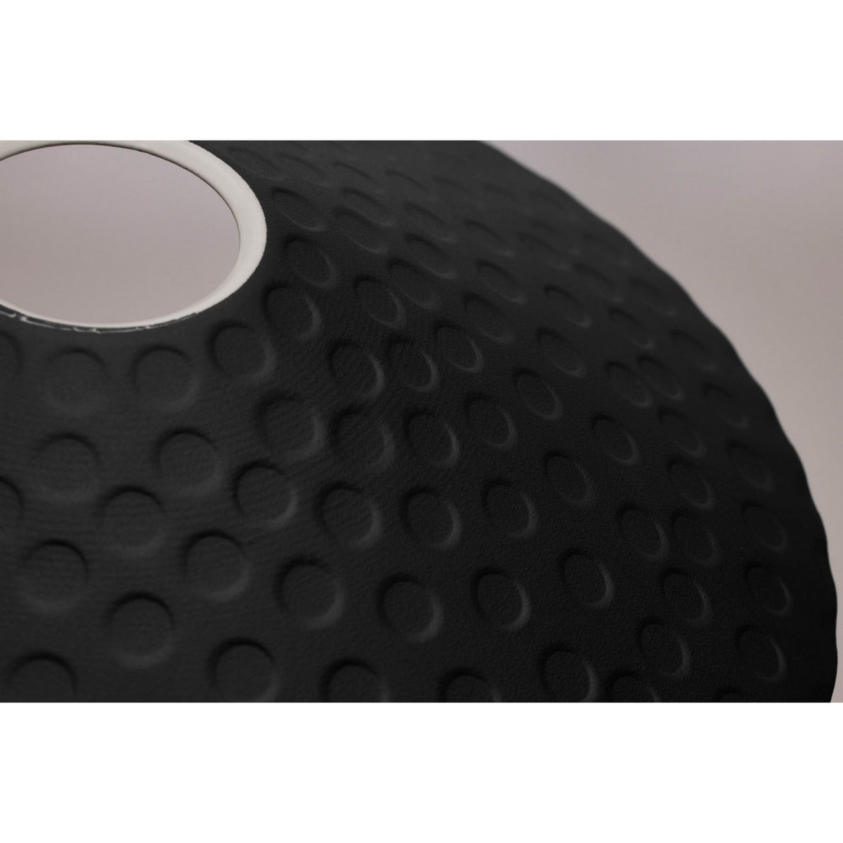 Satco 80-2843 8-Inch Textured Black Metal Dark Sky Shade for Patio String Lights