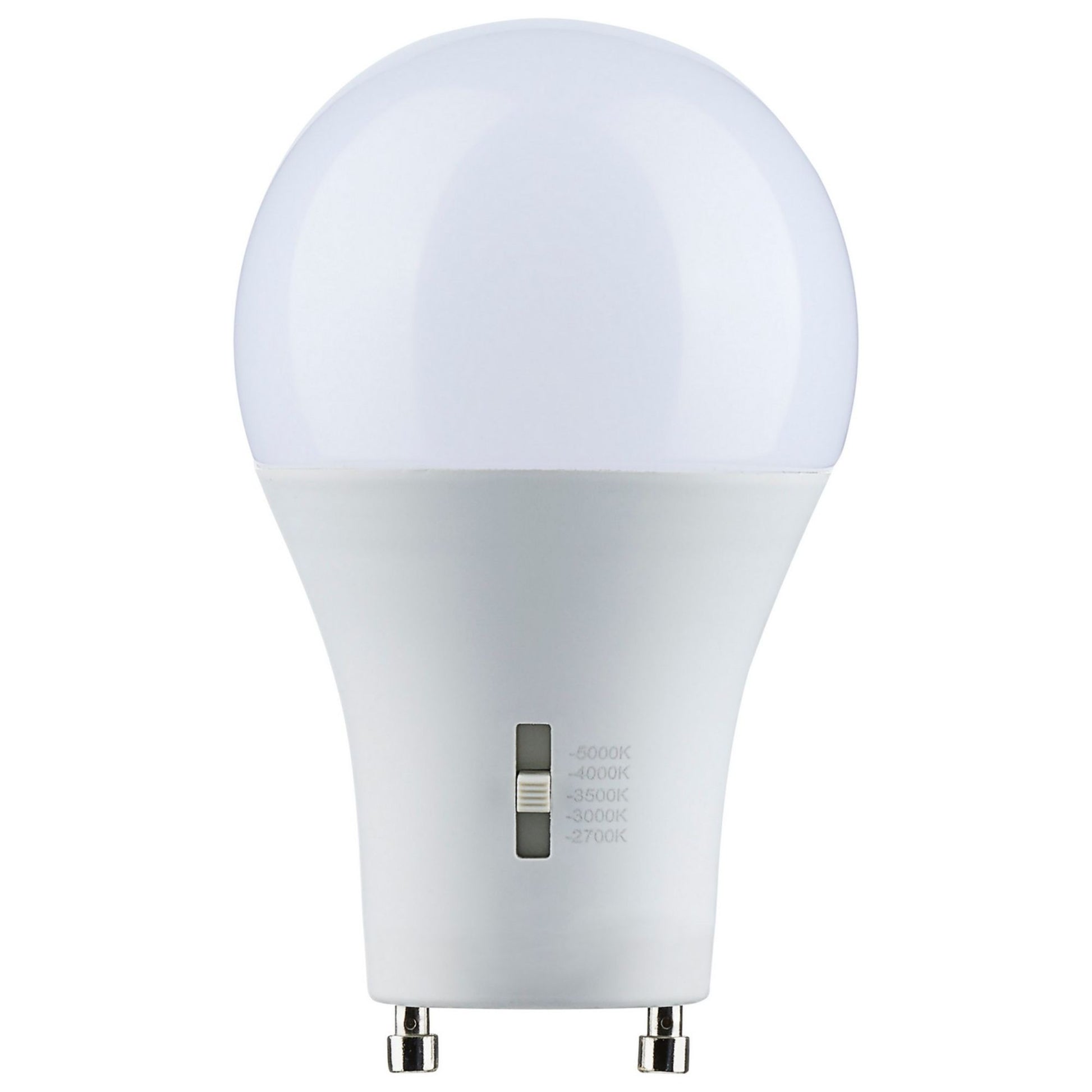 Satco|Nuvo A19 LED Bulb, Selectable CCT 2700K to 5000K - Bees Lighting